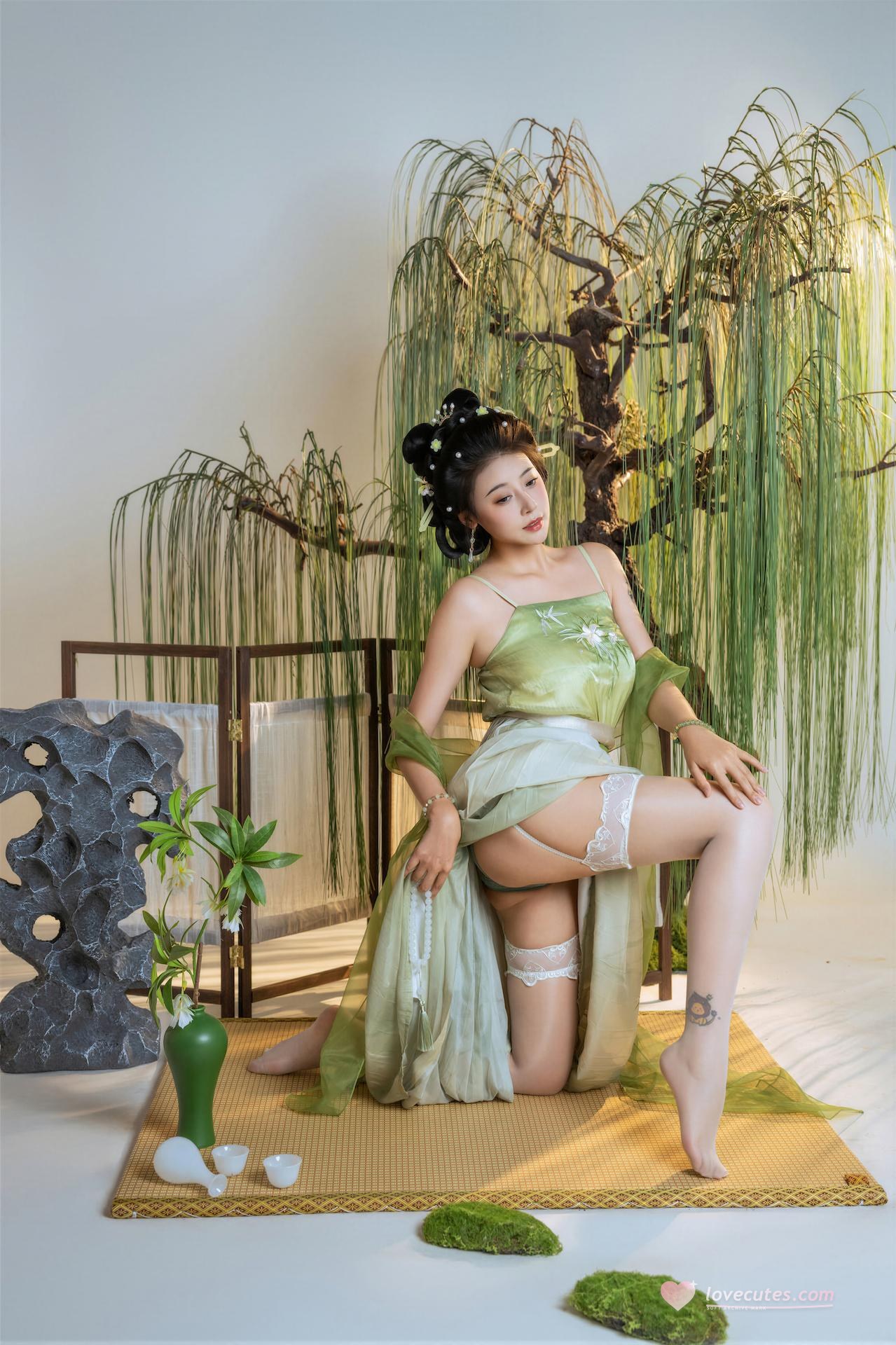 [cosplay] 奈汐酱nice - ：拾翠角色還原美腿大尺度 90P1V