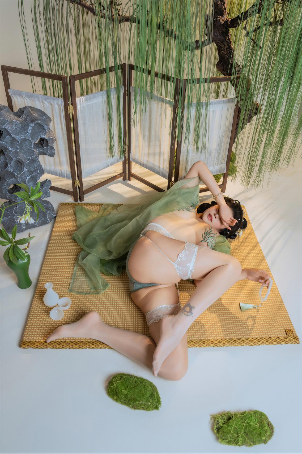 [cosplay] 奈汐酱nice - ：拾翠角色還原美腿大尺度 90P1V