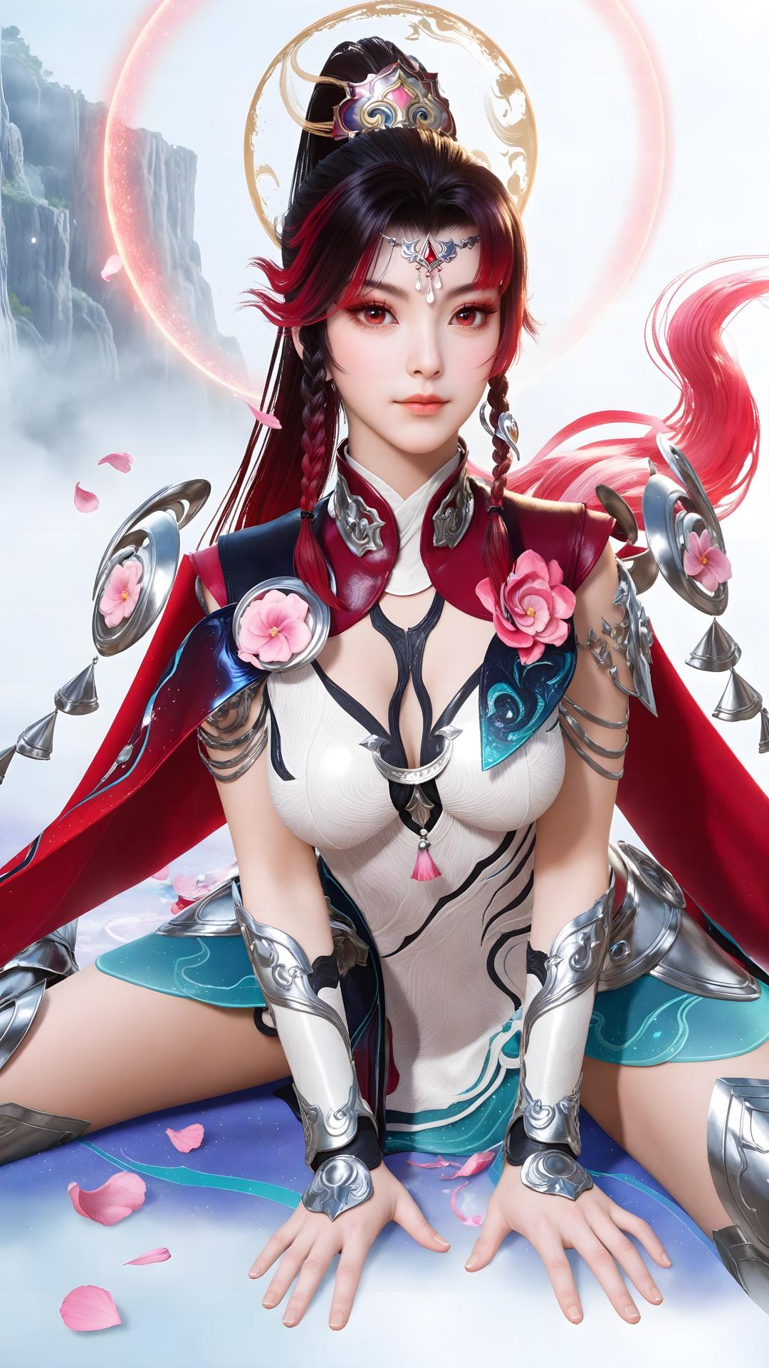 AI Generated Anime Girl - 神驥 雲纓 メカスーツ キャラクター画像集 68P