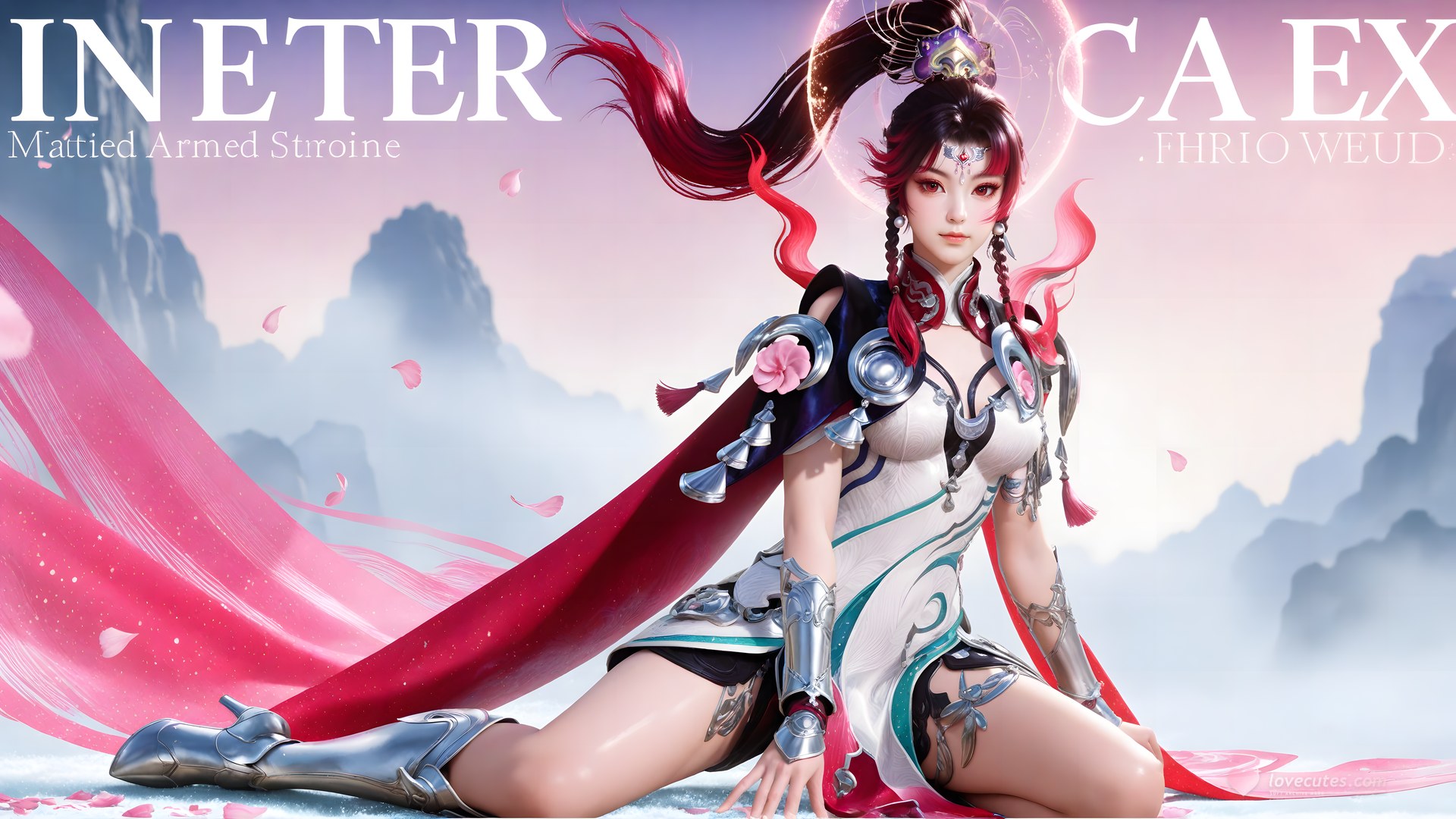AI Generated Anime Girl - 神驥 雲纓 メカスーツ キャラクター画像集 68P