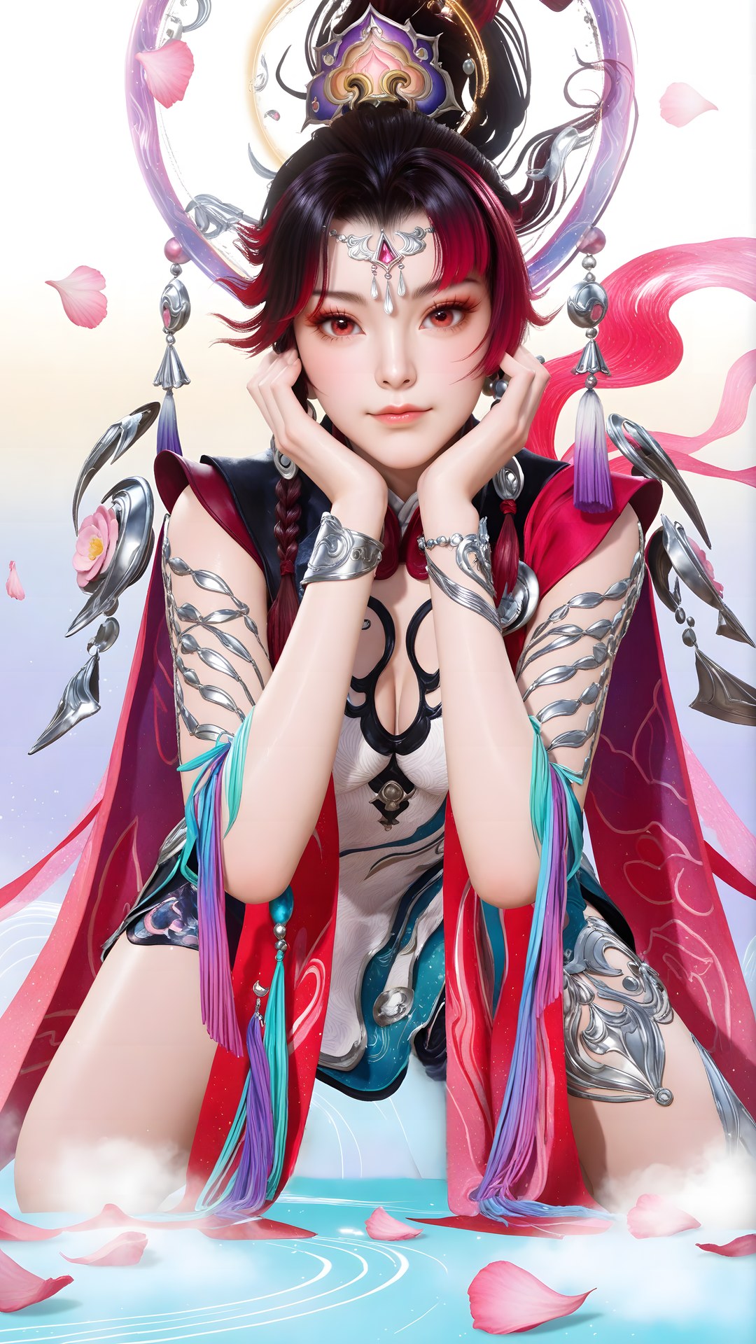 AI Generated Anime Girl - 神驥 雲纓 メカスーツ キャラクター画像集 68P