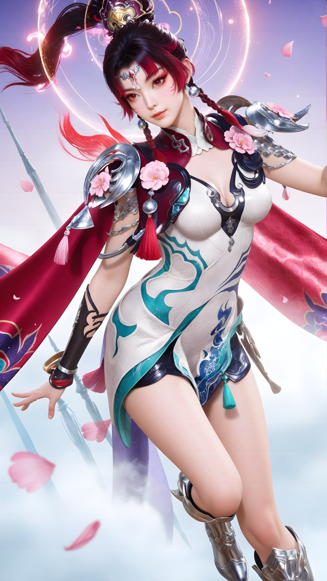 AI Generated Anime Girl - 神驥 雲纓 メカスーツ キャラクター画像集 68P