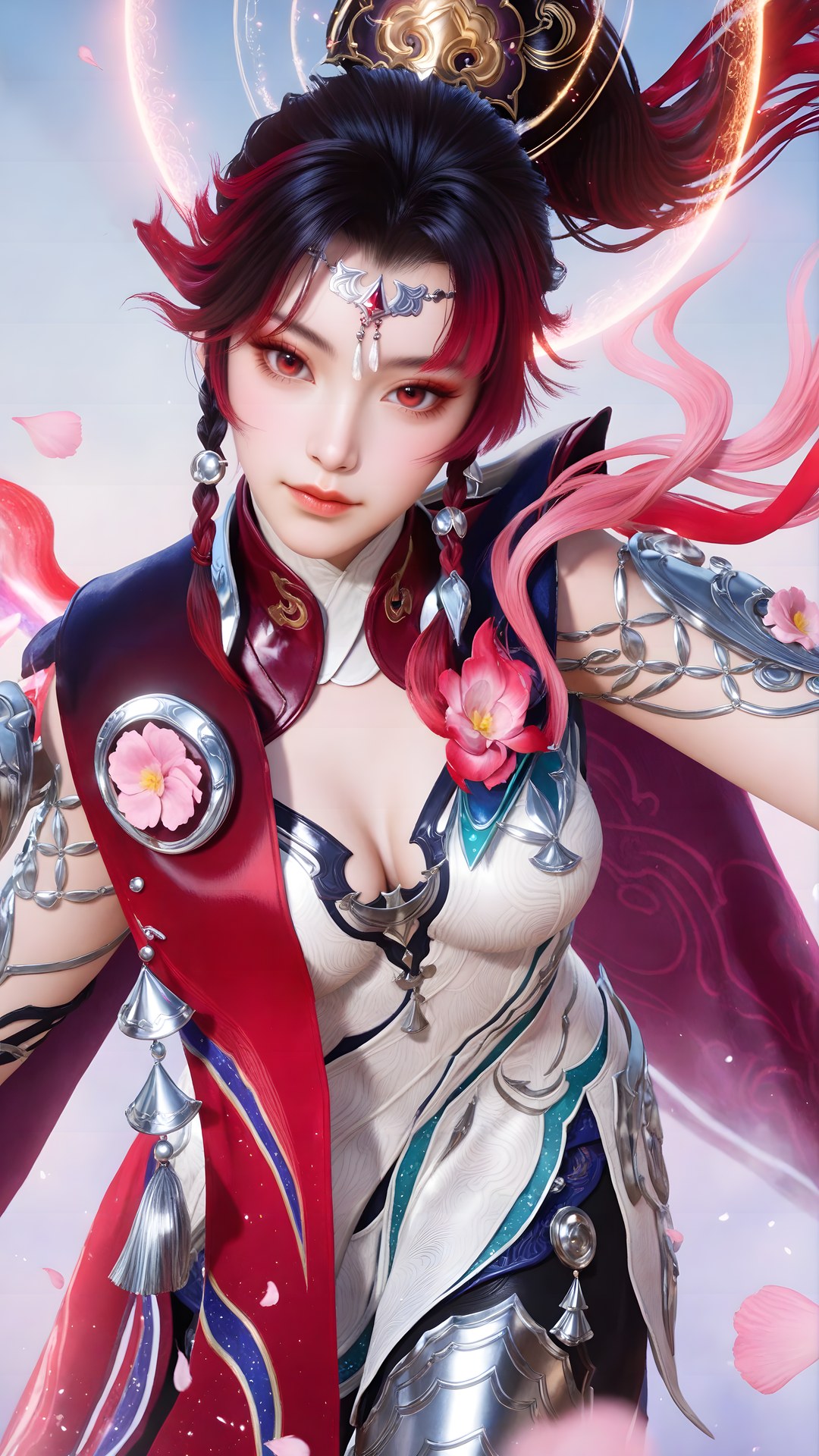 AI Generated Anime Girl - Shenji Yunying Mecha Bodysuit Character Gallery 68P