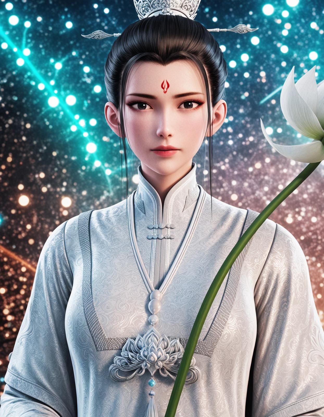 AI Porn - He Xiaoliang Hanfu Cat-Ear Nude Adult Gallery 89P