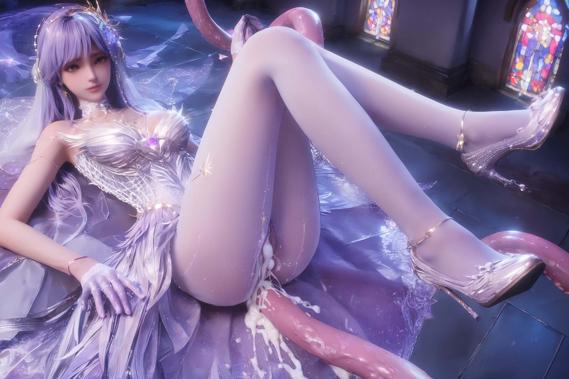 AI Porn - Throne of Seal Cai'er váy cưới tất trắng Part 2 250P