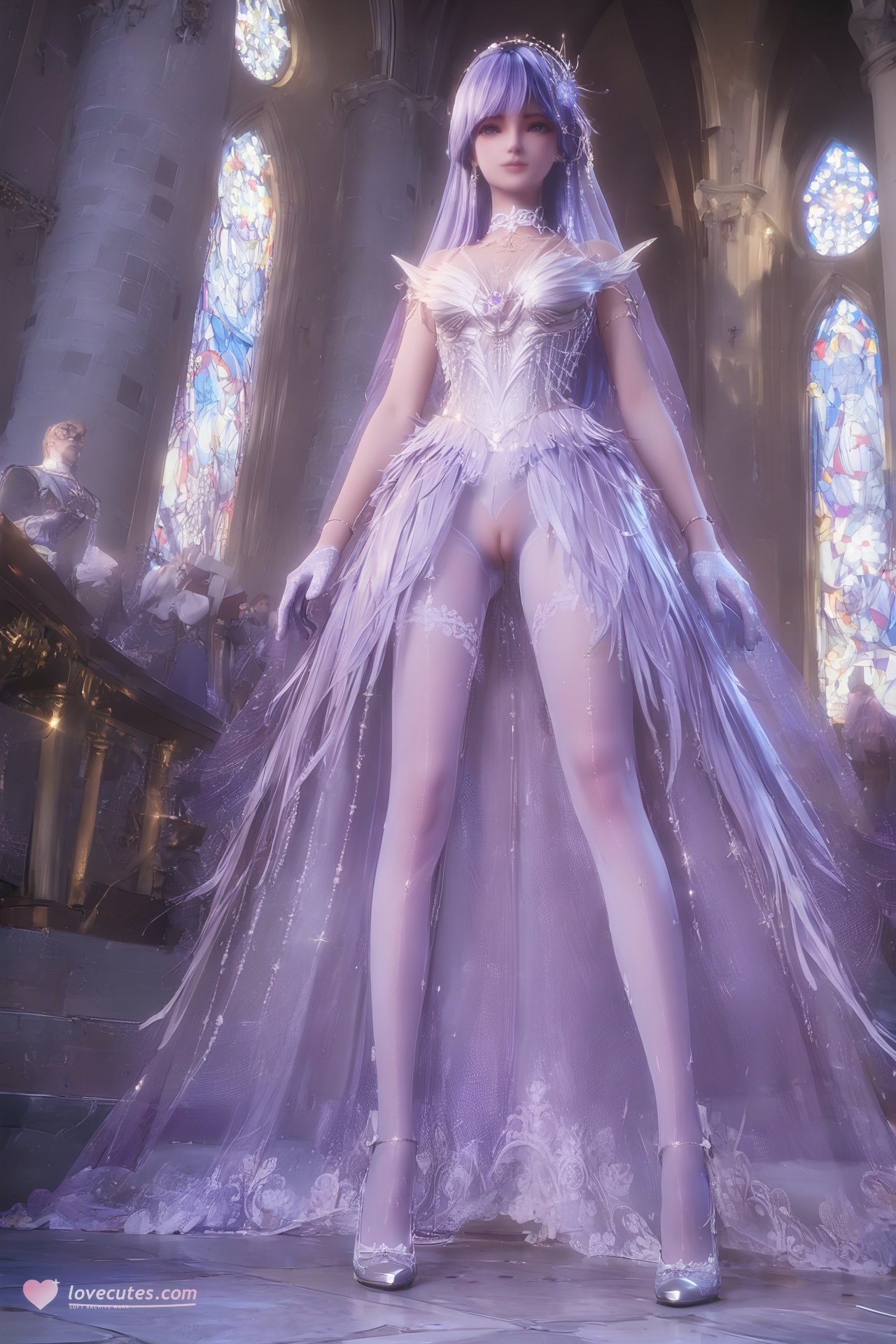 AI Porn - Throne of Seal Cai'er váy cưới tất trắng Part 2 250P