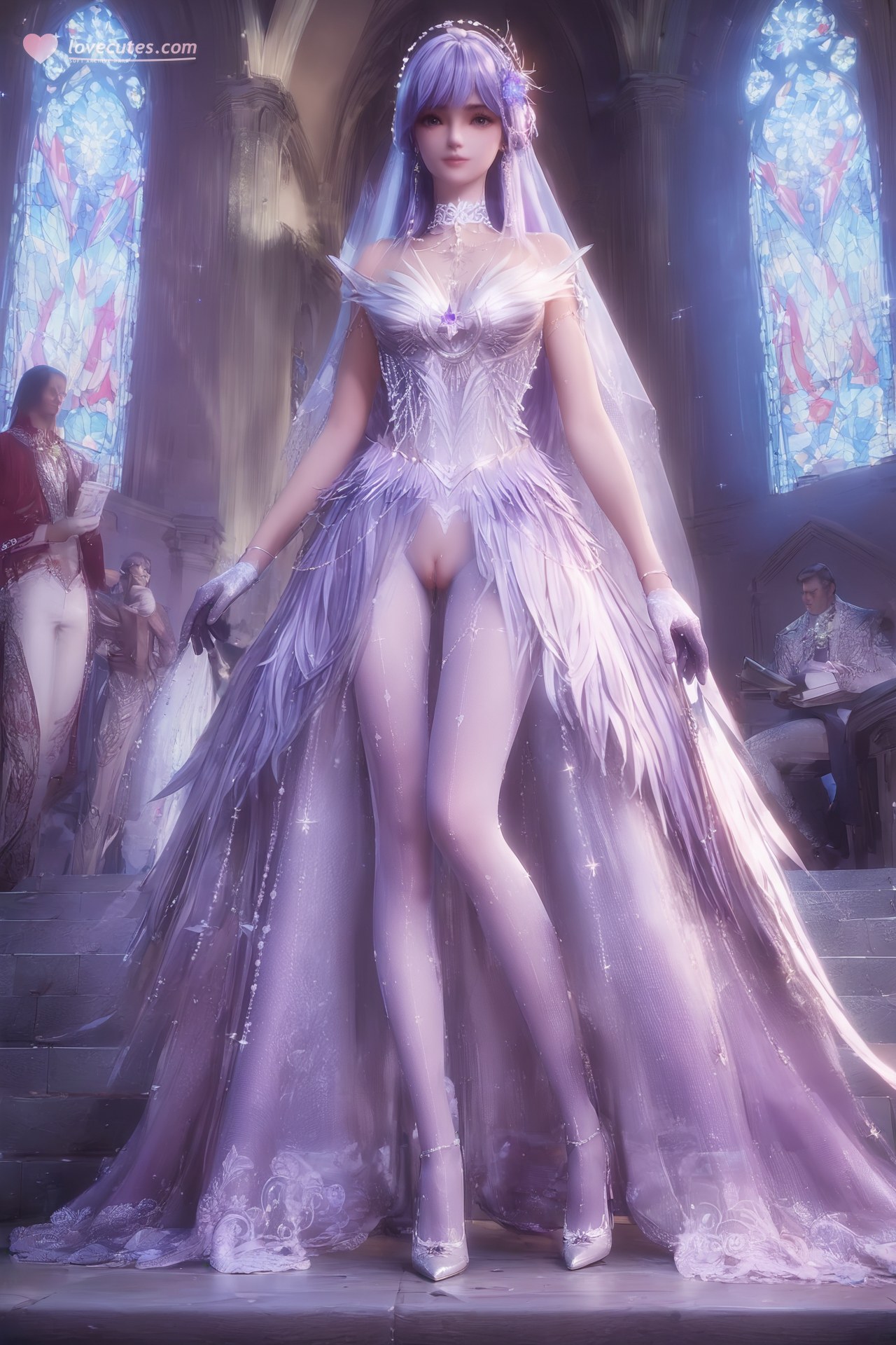 AI Porn - Throne of Seal Cai'er váy cưới tất trắng Part 2 250P