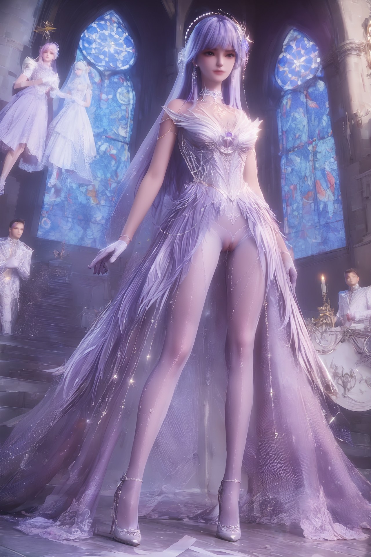 AI Porn - Throne of Seal Cai'er váy cưới tất trắng Part 2 250P