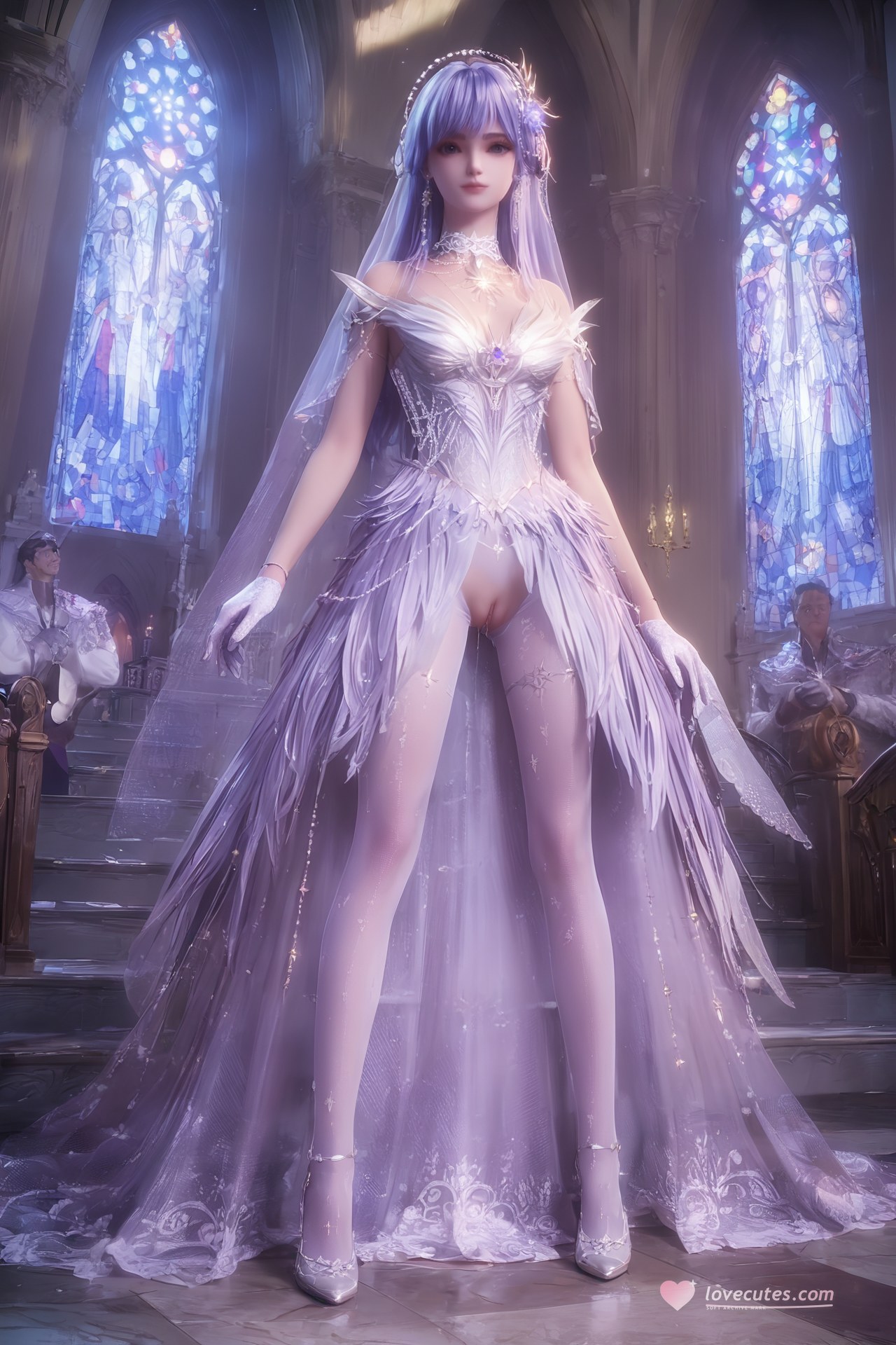 AI Porn - Throne of Seal Cai'er váy cưới tất trắng Part 2 250P