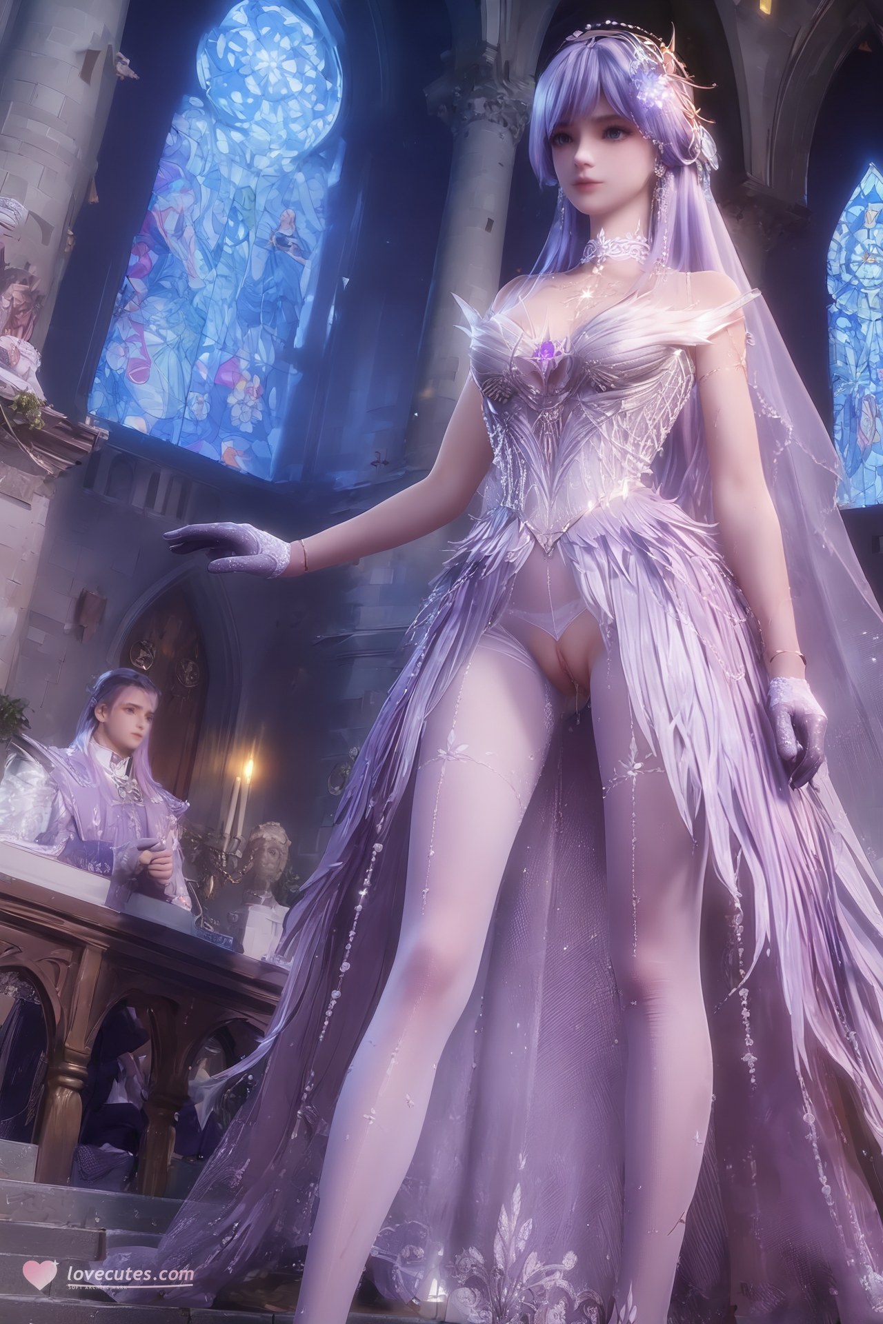 AI Porn - Throne of Seal Cai'er váy cưới tất trắng Part 2 250P