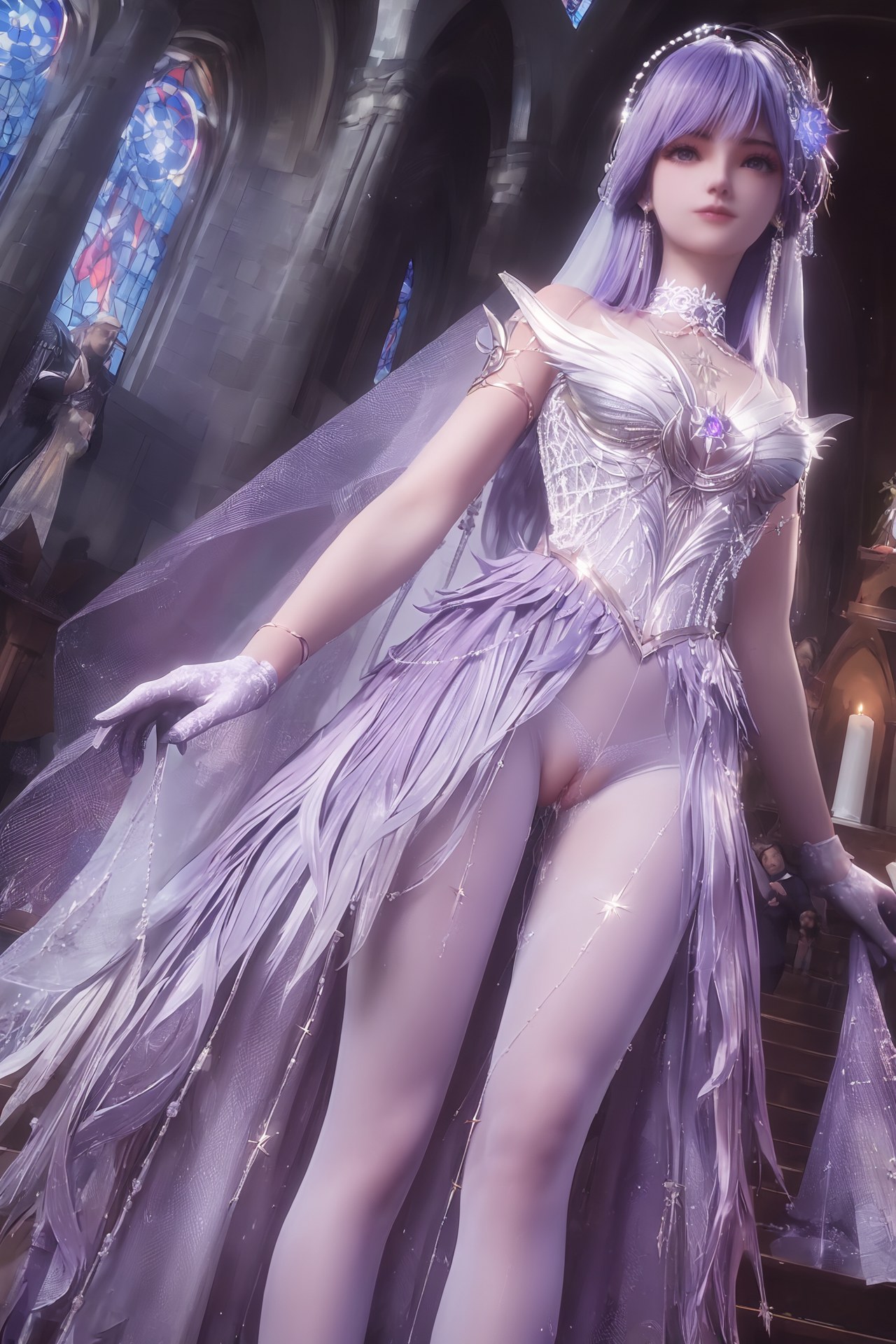 AI Porn - Throne of Seal Cai'er váy cưới tất trắng Part 2 250P