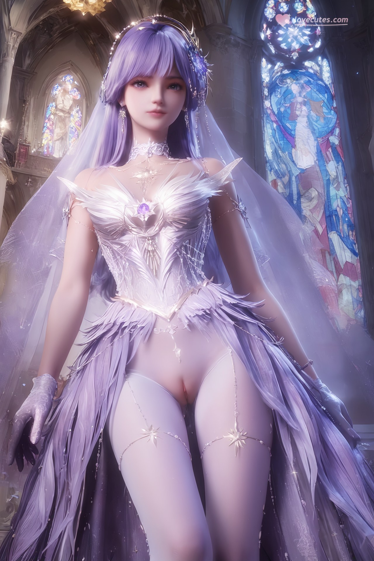 AI Porn - Throne of Seal Cai'er váy cưới tất trắng Part 2 250P