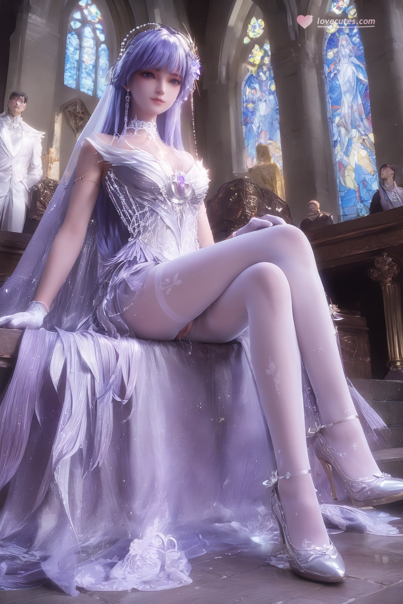 AI Porn - Throne of Seal Cai'er váy cưới tất trắng Part 2 250P