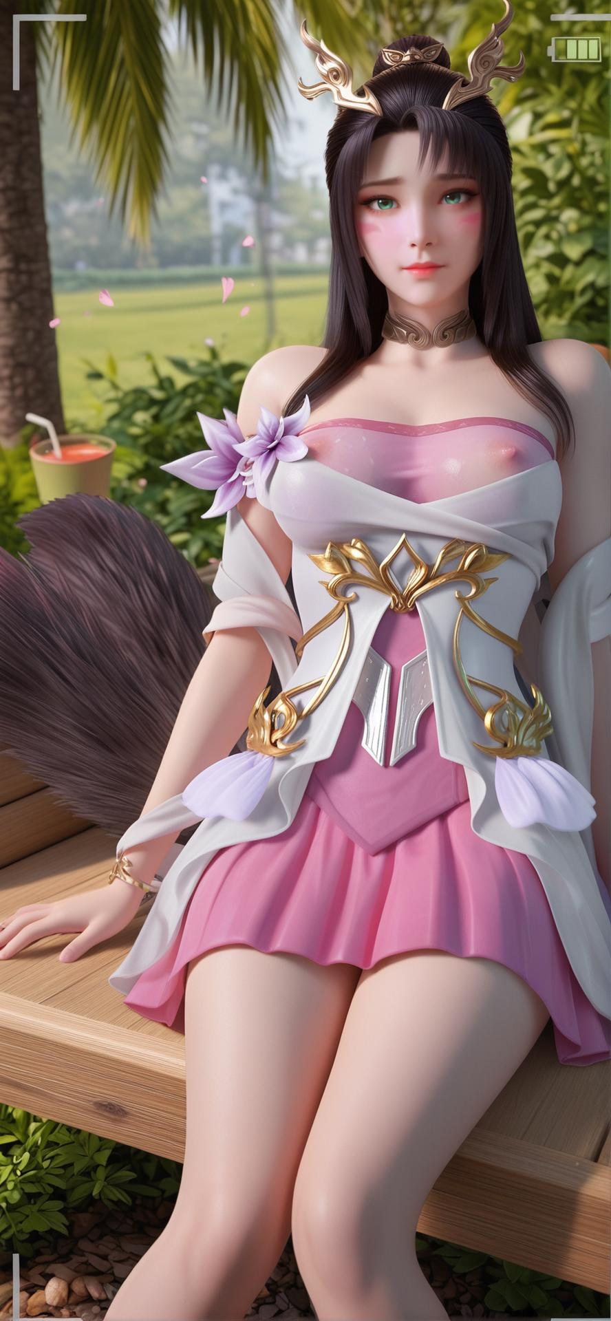 AI Porn - 天狐仙子 狐耳ファンタジー AI成人画像集 476P