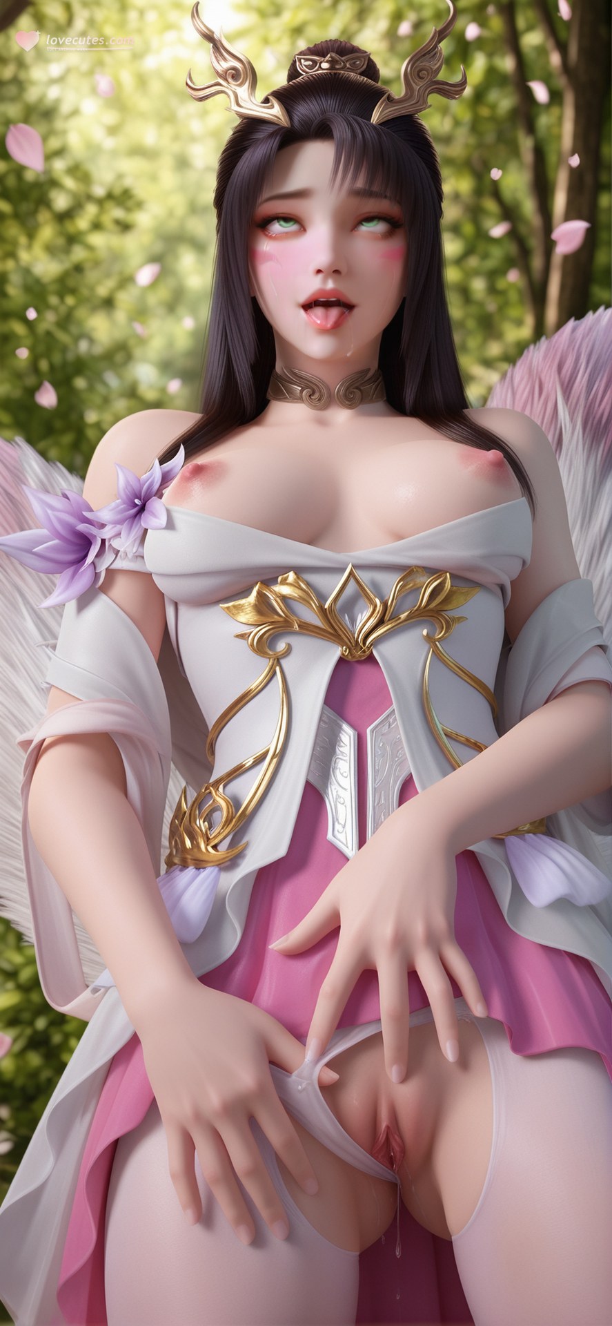 AI Porn - 天狐仙子 狐耳ファンタジー AI成人画像集 476P