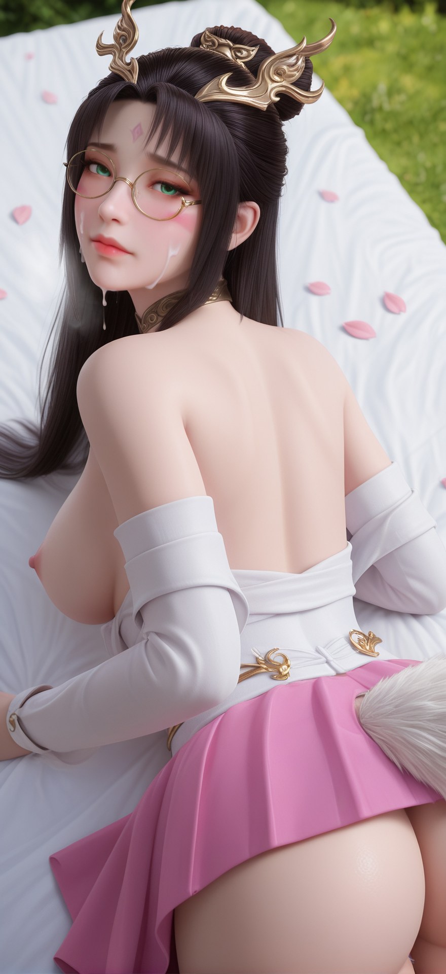 AI Porn - 天狐仙子 狐耳ファンタジー AI成人画像集 476P