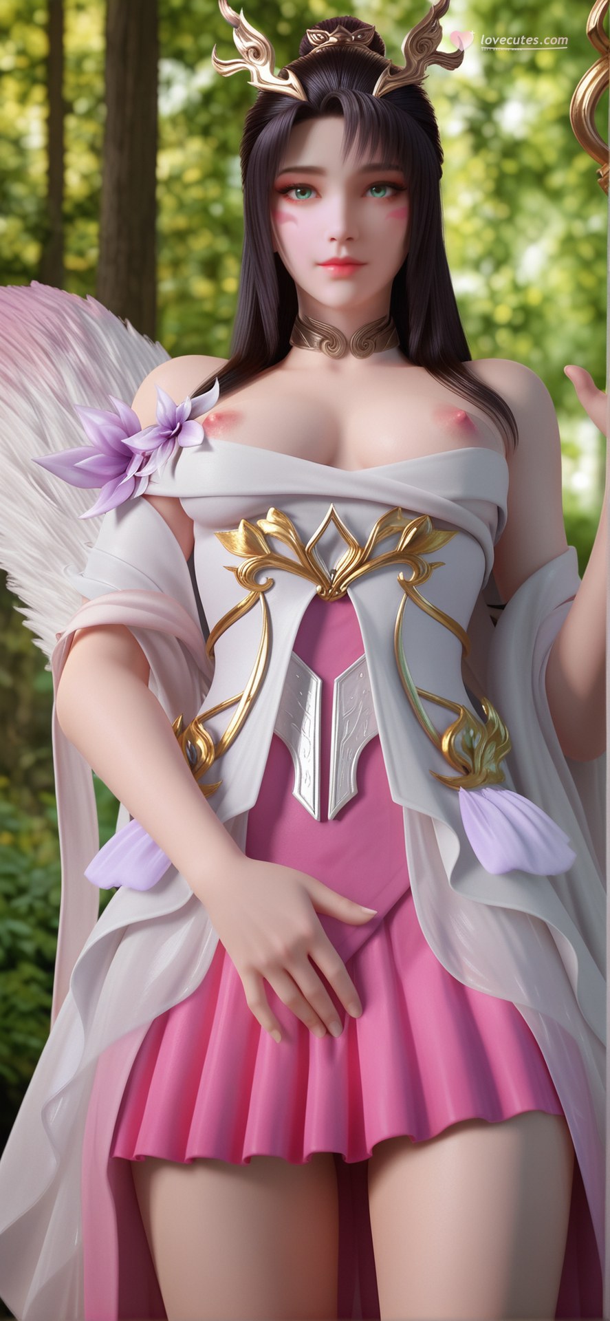 AI Porn - 天狐仙子 狐耳ファンタジー AI成人画像集 476P