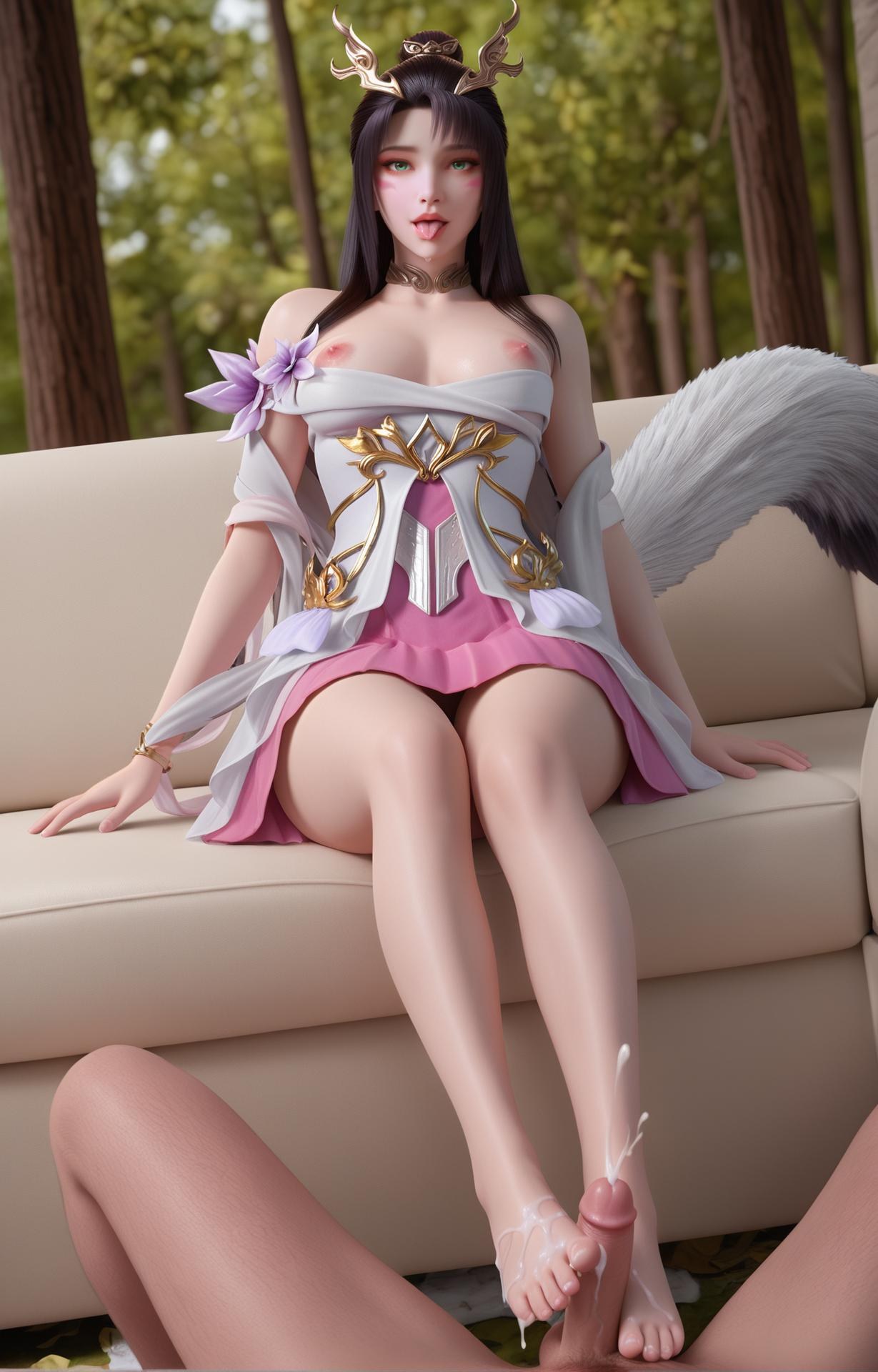 AI Porn - Tianhu Xianzi Fox-Ear Fantasy Nude Adult Gallery 476P