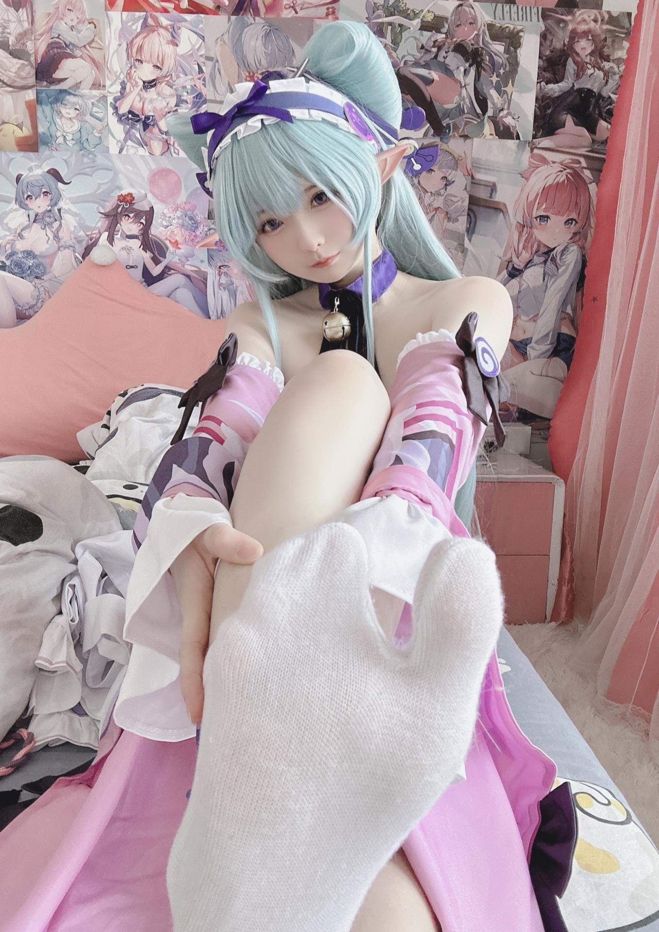 Xi Daidai - Yumemizuki Mizuki cosplay photo and video set 16P2V
