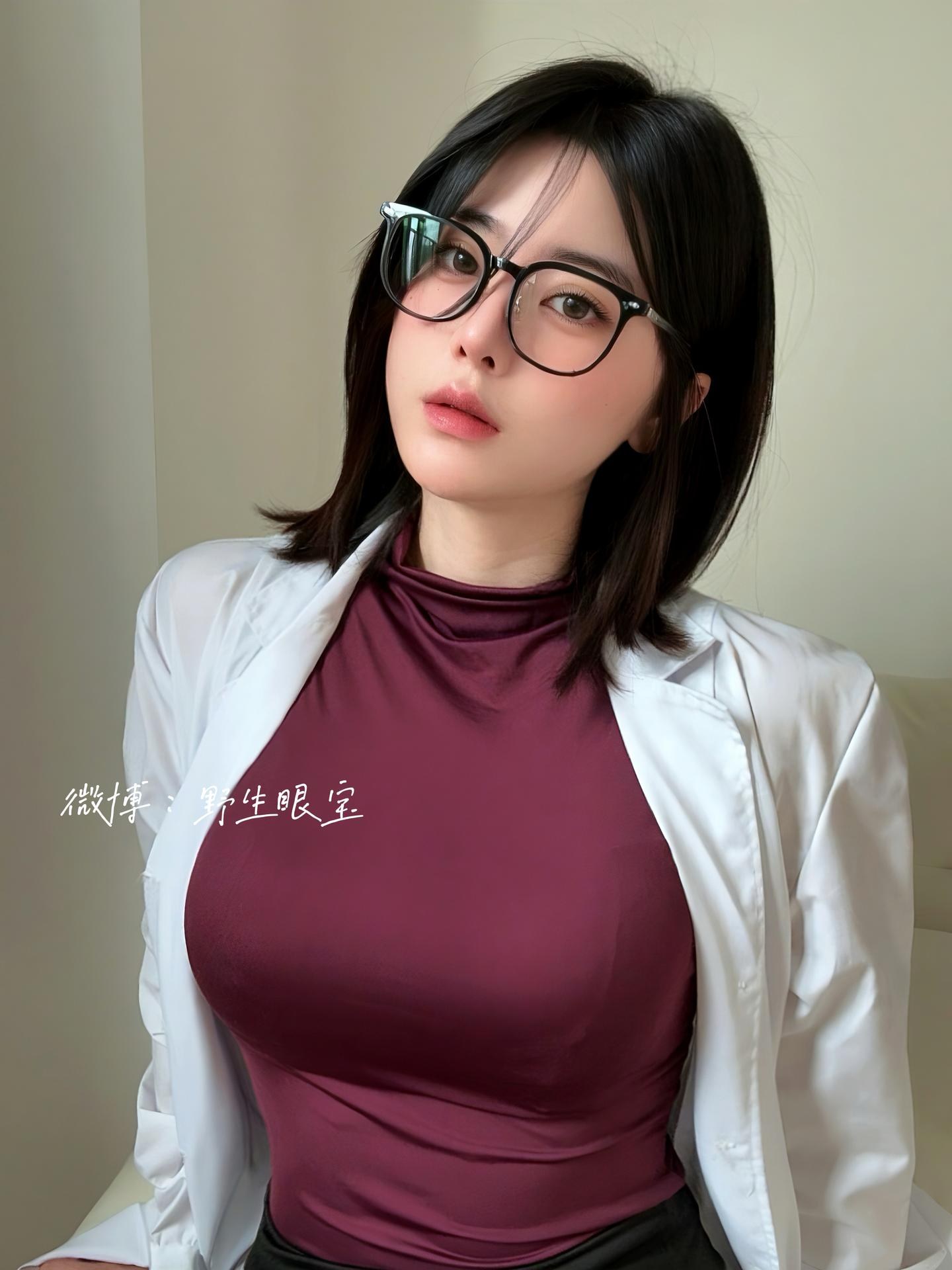 [cosplay] Yanjiang Da Mowang W - 2026년 3월 Fantia 안경 오피스 코스프레 29P1V