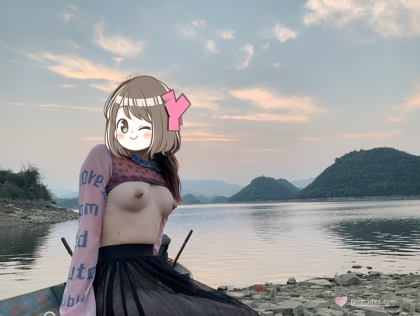 [私房] MadX Cin - 屋外露出私撮：白虎ヌードと美脚 177P6V