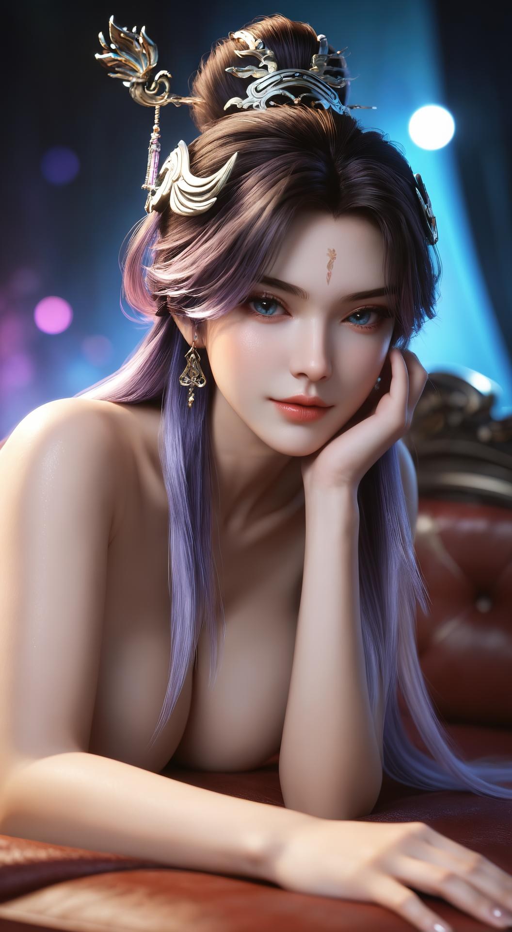 AI Porn - 光阴之外 丁雪：黑紫古风束缚交合圖集 308P