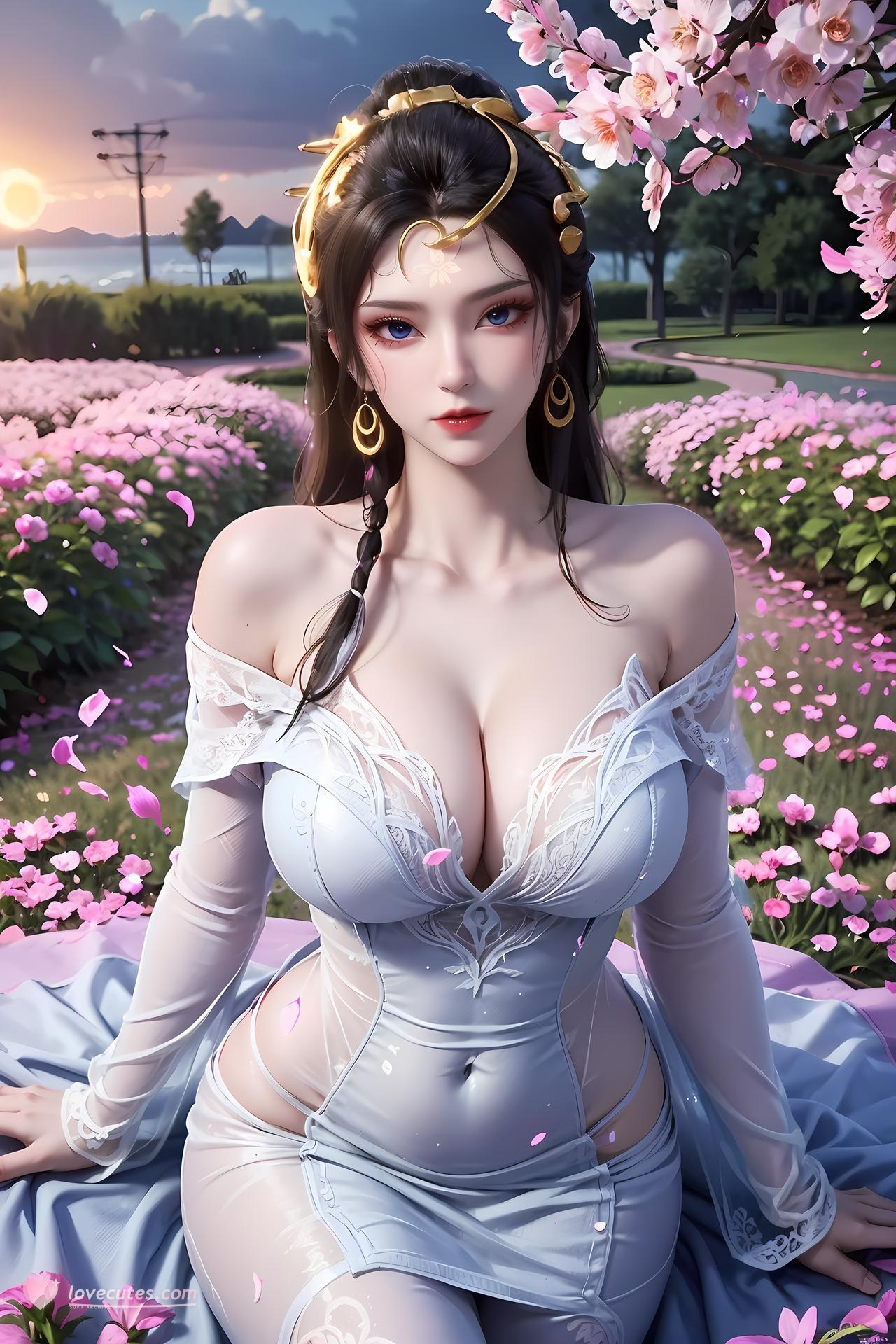AI Porn - เซียนอี๋ซานจู่ สวนซากุระผ้าขาว 89P1V
