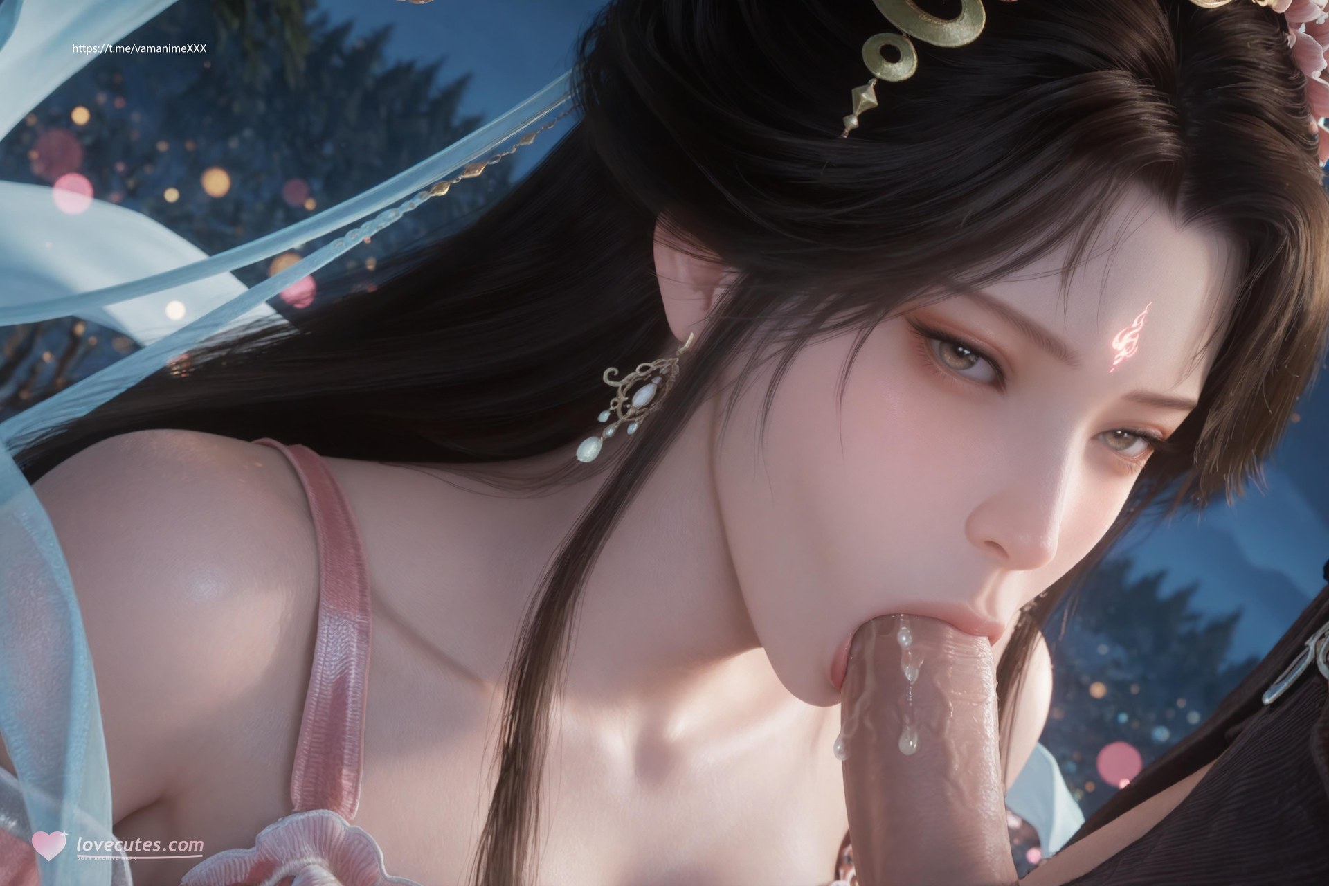 AI Porn - Y Khinh Vũ cổ trang hồng cảnh đêm bộ ảnh người lớn AI 315P
