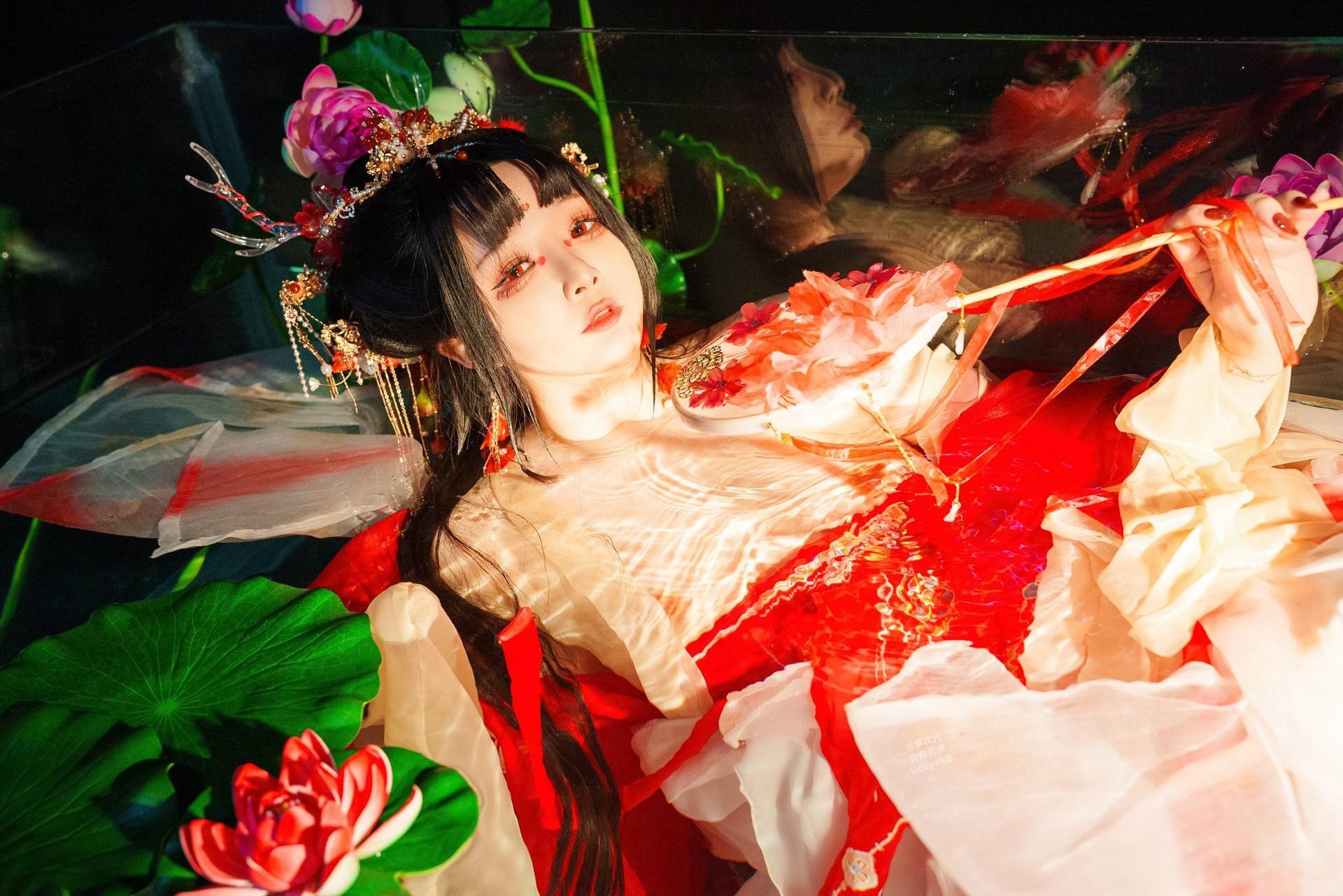 [Cosplay] Raku - องค์หญิงมังกรแดง คอสเพลย์ 59P1V