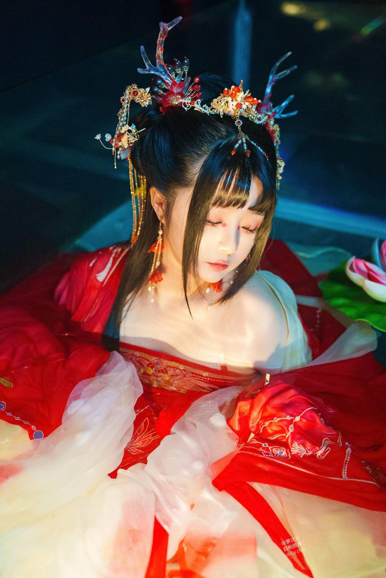 [Cosplay] Raku - องค์หญิงมังกรแดง คอสเพลย์ 59P1V