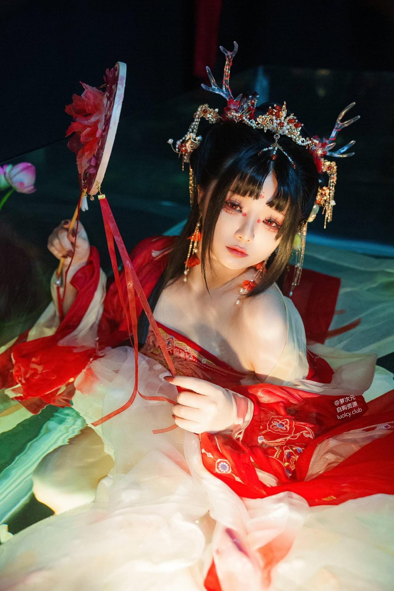 [Cosplay] Raku - องค์หญิงมังกรแดง คอสเพลย์ 59P1V