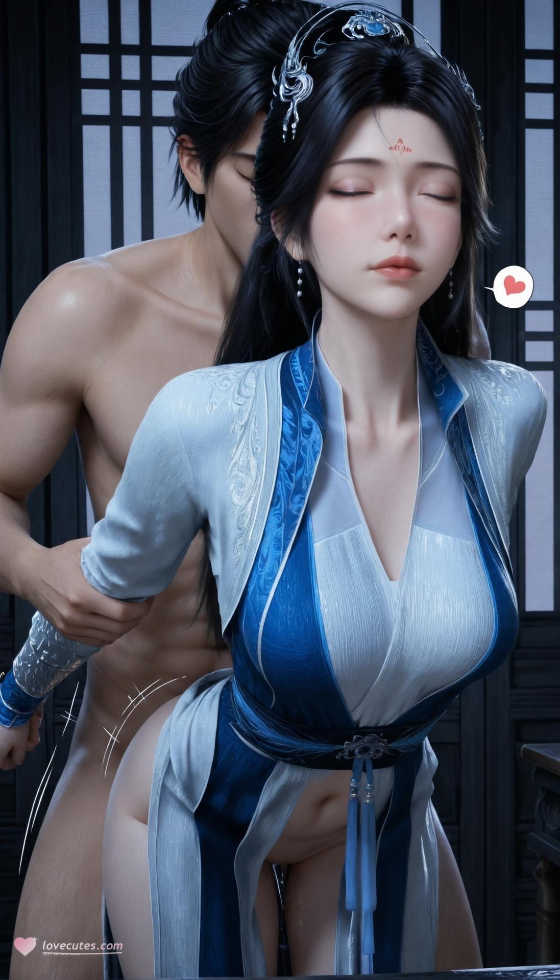 AI Porn - 범인수선전 남궁완 청백 고풍 AI 성인 이미지 갤러리 305P