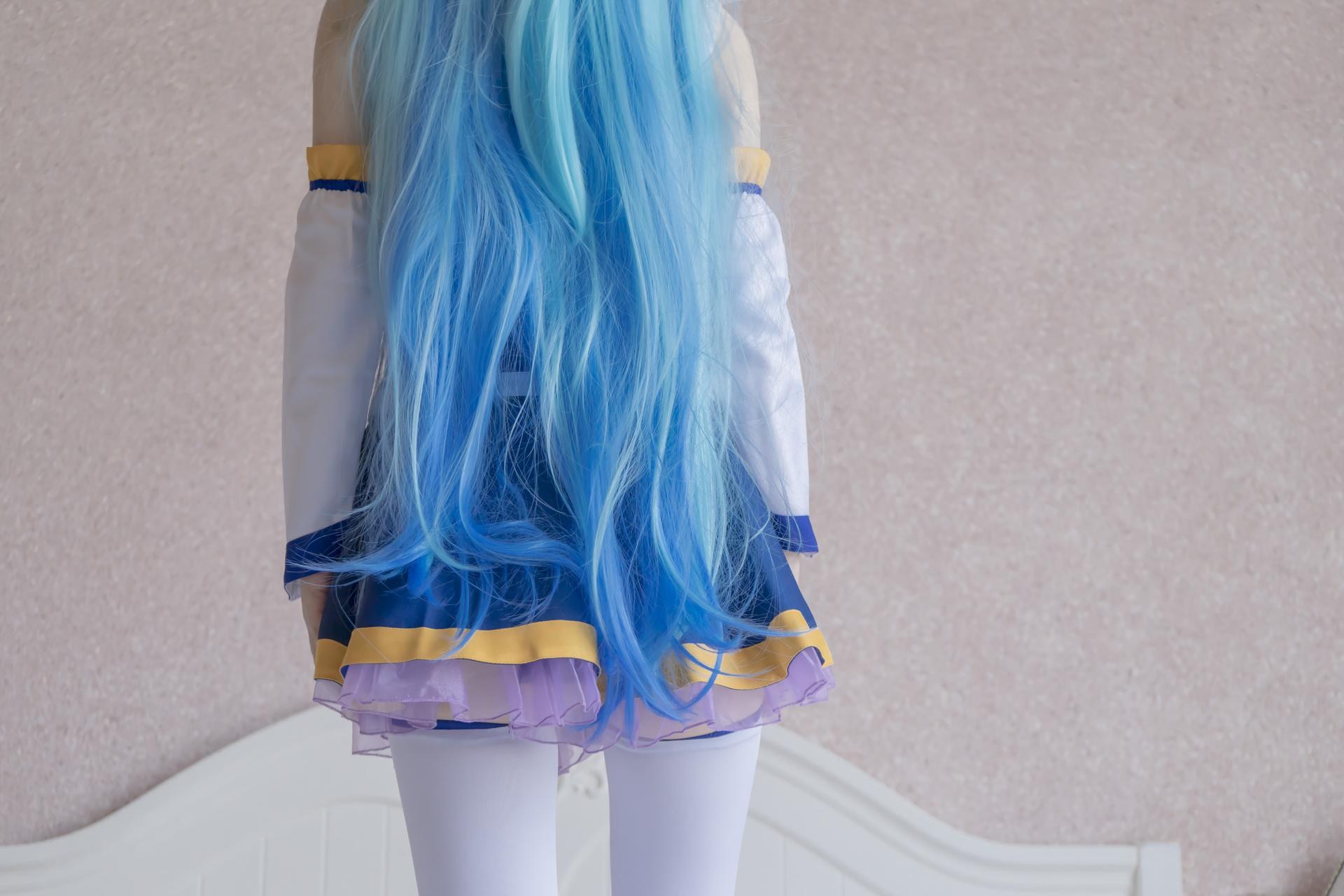 [コスプレ] Shaonv Yinghua - Aqua: 大胆な構成 露出表現 ヒップライン 写真集 80P