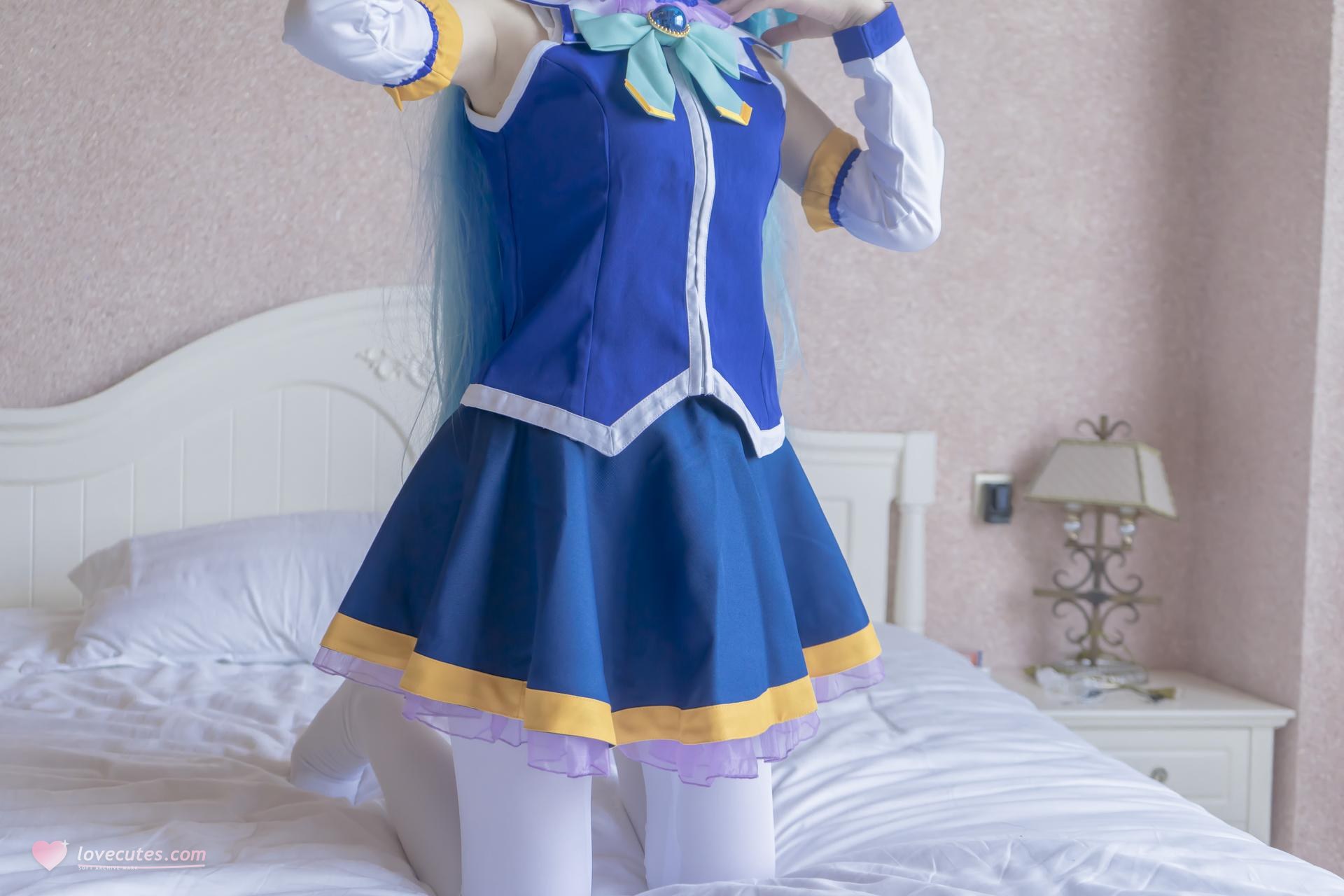 [コスプレ] Shaonv Yinghua - Aqua: 大胆な構成 露出表現 ヒップライン 写真集 80P