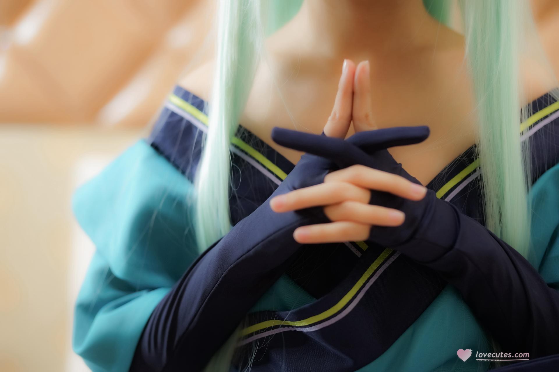 [cosplay] 少女映画 - 青行灯：翘臀蕾丝内衣大尺度角色还原 104P