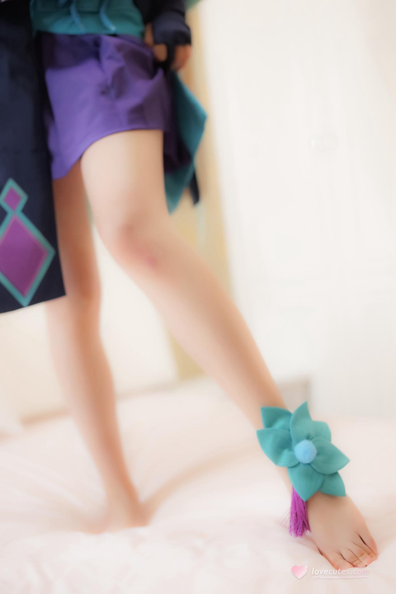 [cosplay] 少女映画 - 青行灯：翘臀蕾丝内衣大尺度角色还原 104P
