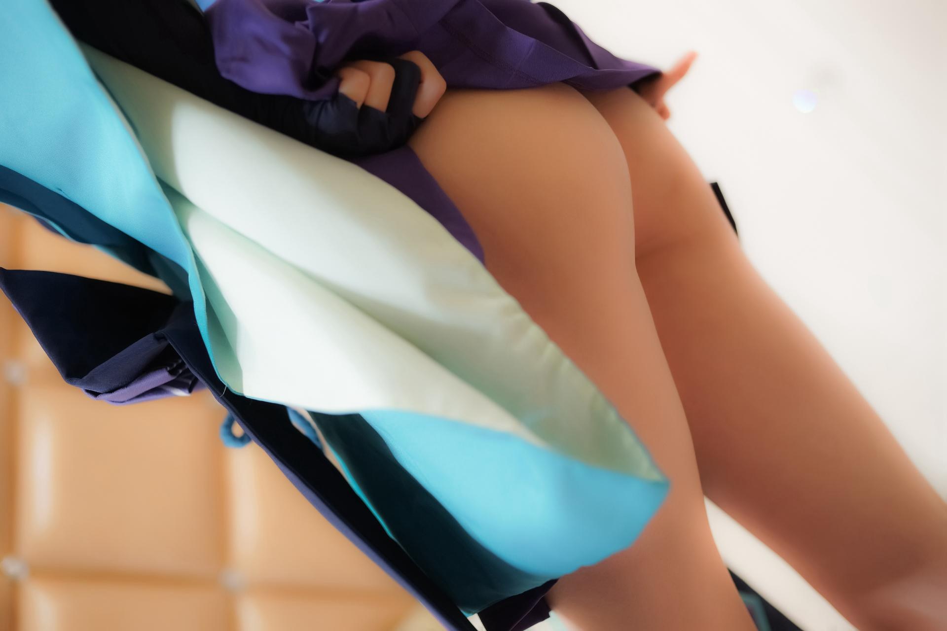 [Cosplay] Shaonv Yinghua - Aoandon: adult styling topless details curvy hips photo set 104P