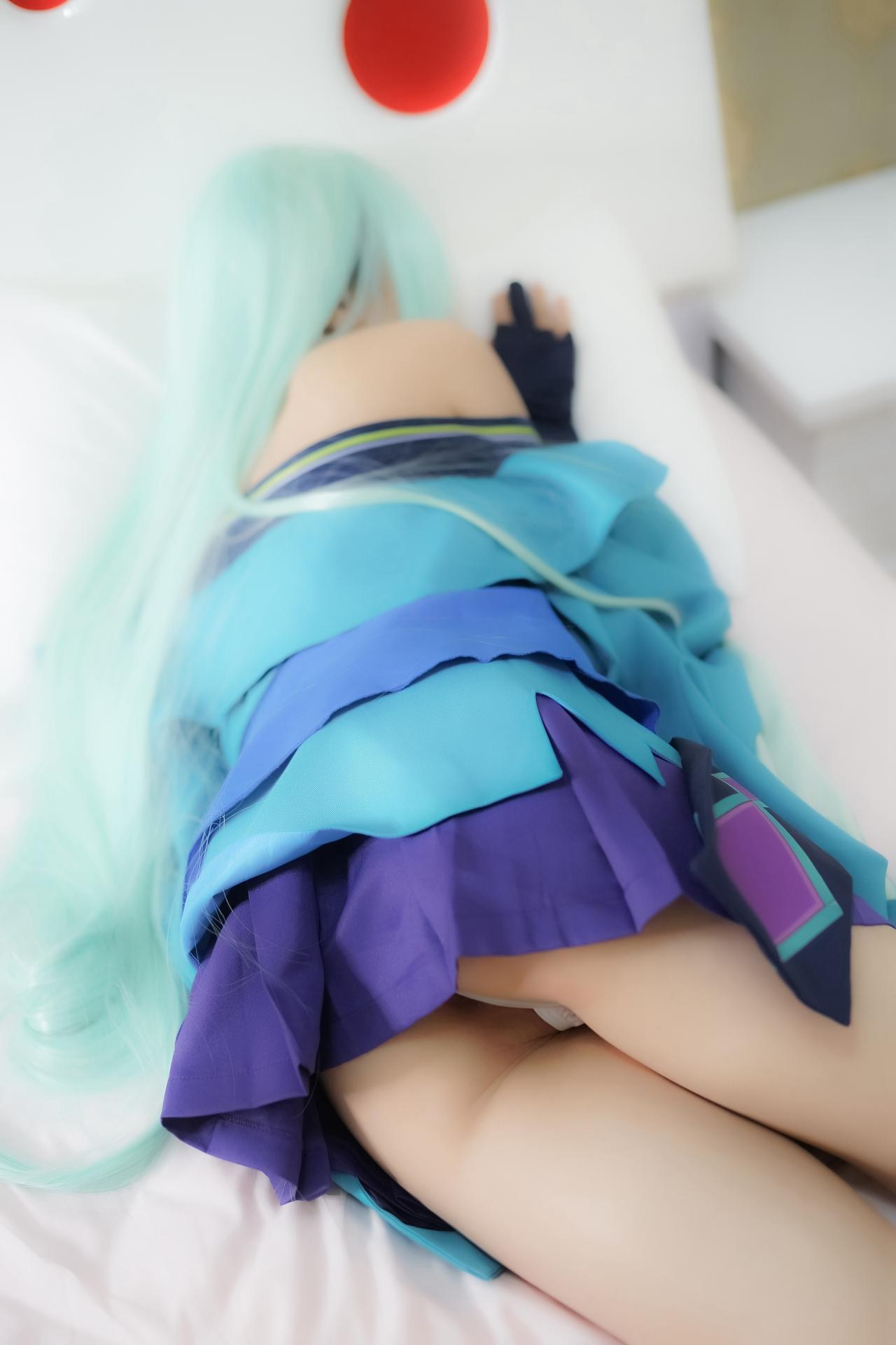 [cosplay] 少女映畫 - 青行燈：翹臀蕾絲內衣大尺度角色還原 104P