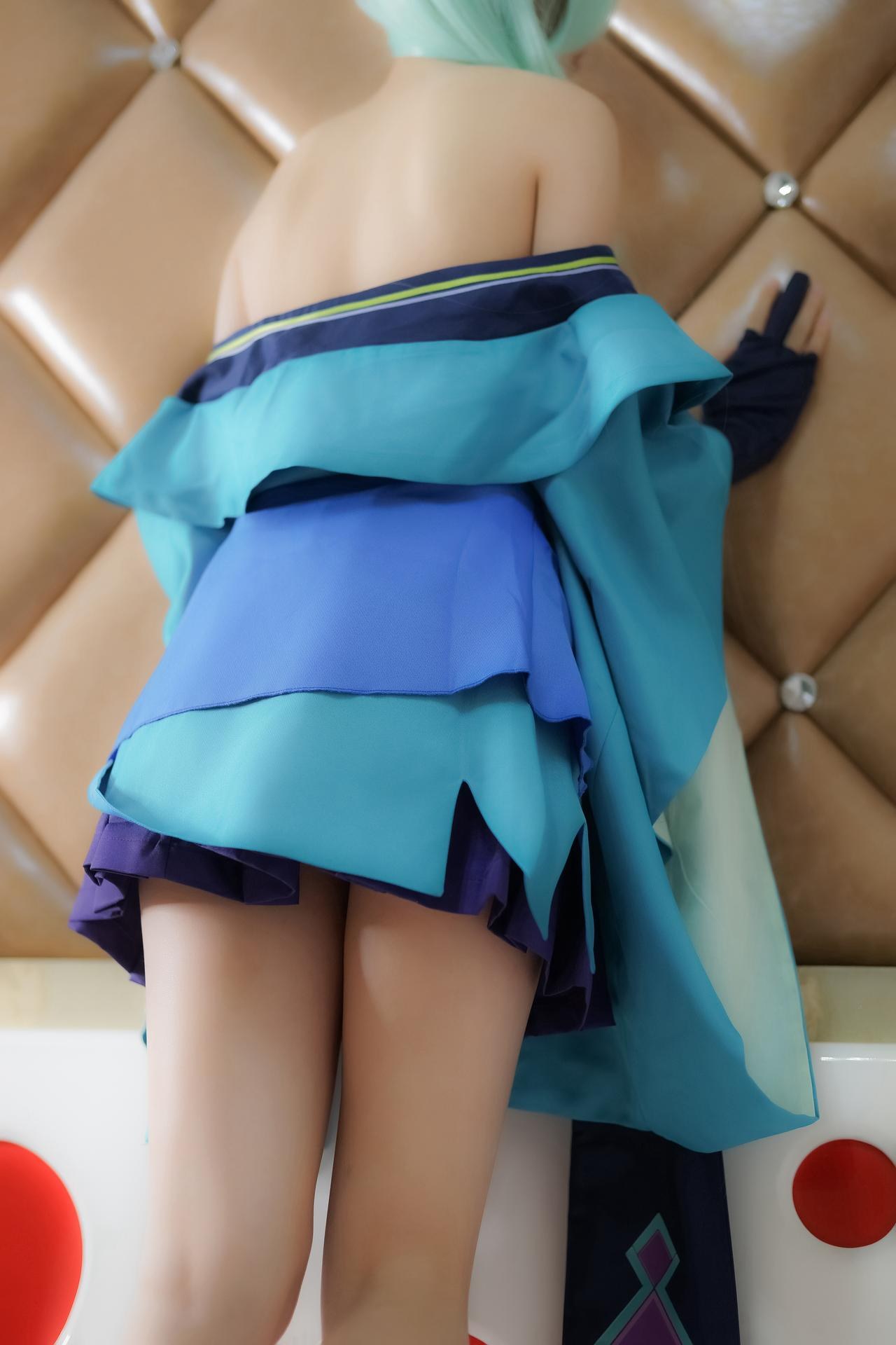 [Cosplay] Shaonv Yinghua - Aoandon: adult styling topless details curvy hips photo set 104P