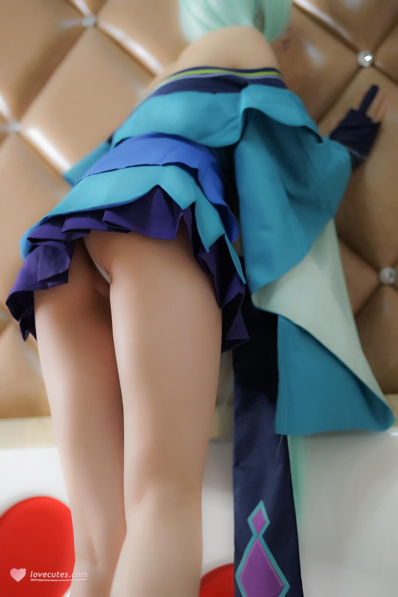 [Cosplay] Shaonv Yinghua - Aoandon: adult styling topless details curvy hips photo set 104P
