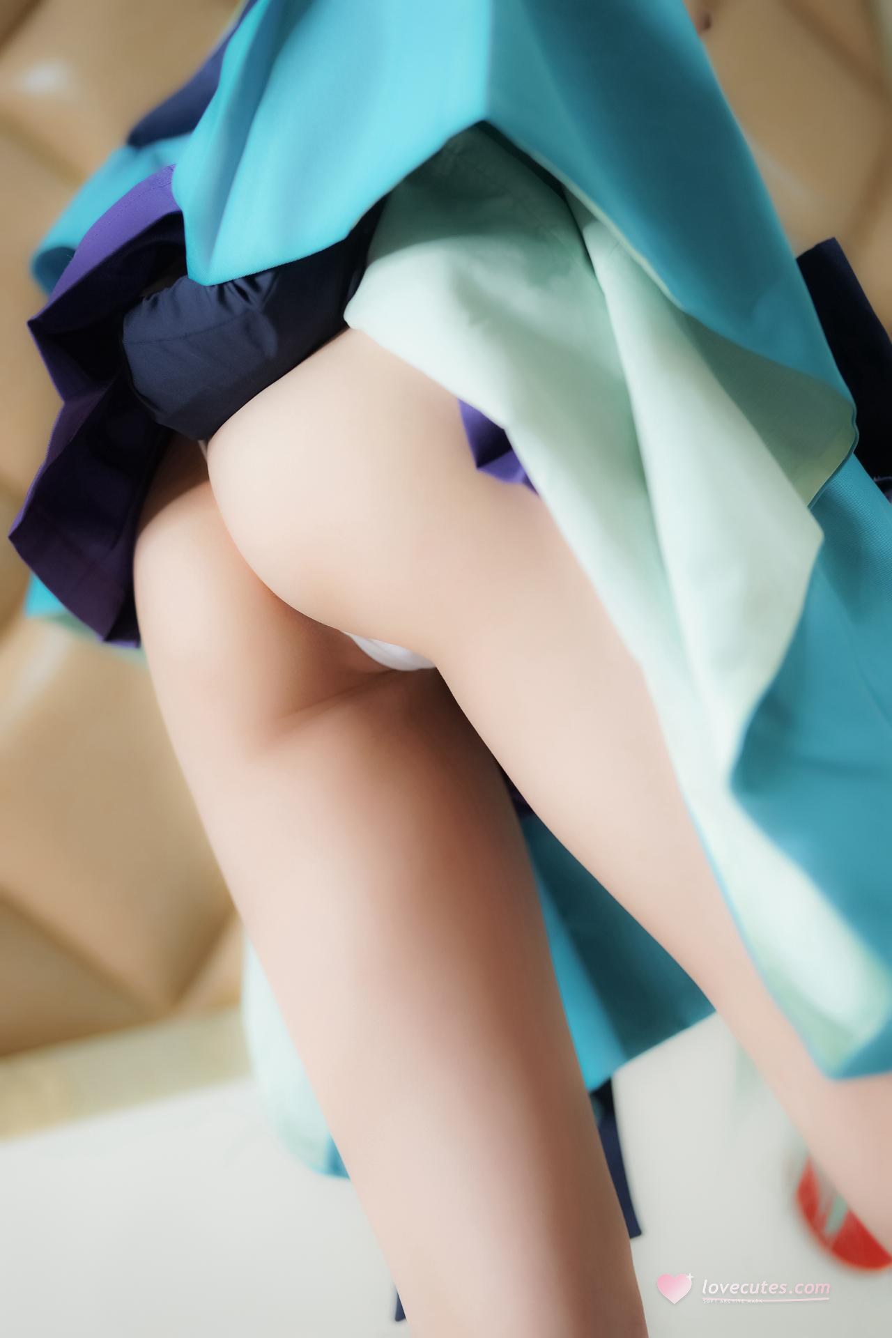 [Cosplay] Shaonv Yinghua - Aoandon: adult styling topless details curvy hips photo set 104P