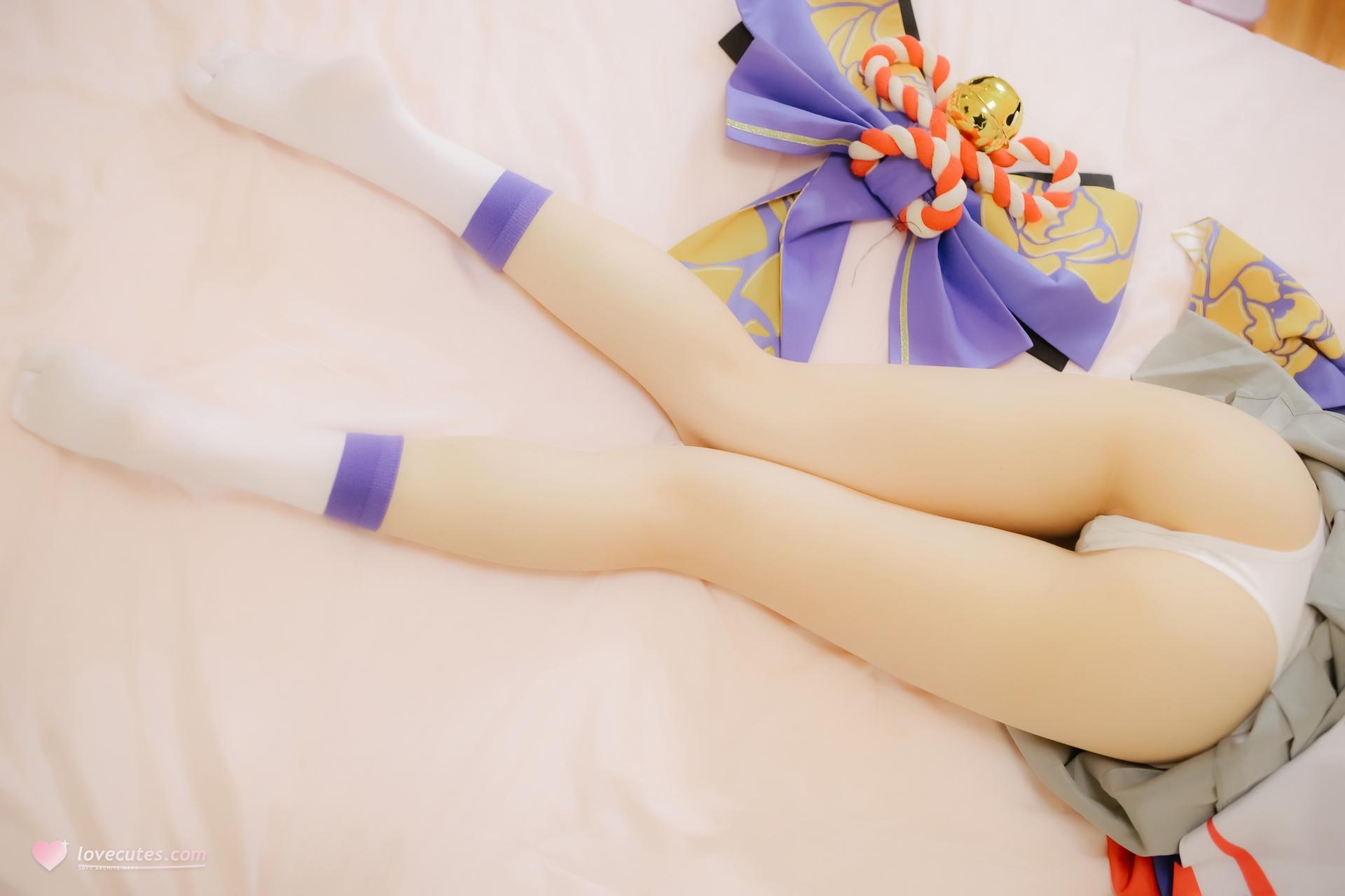 [Cosplay] Shaonv Yinghua - Onmyoji Yuki Onna: adult styling topless details curvy hips photo set 96P