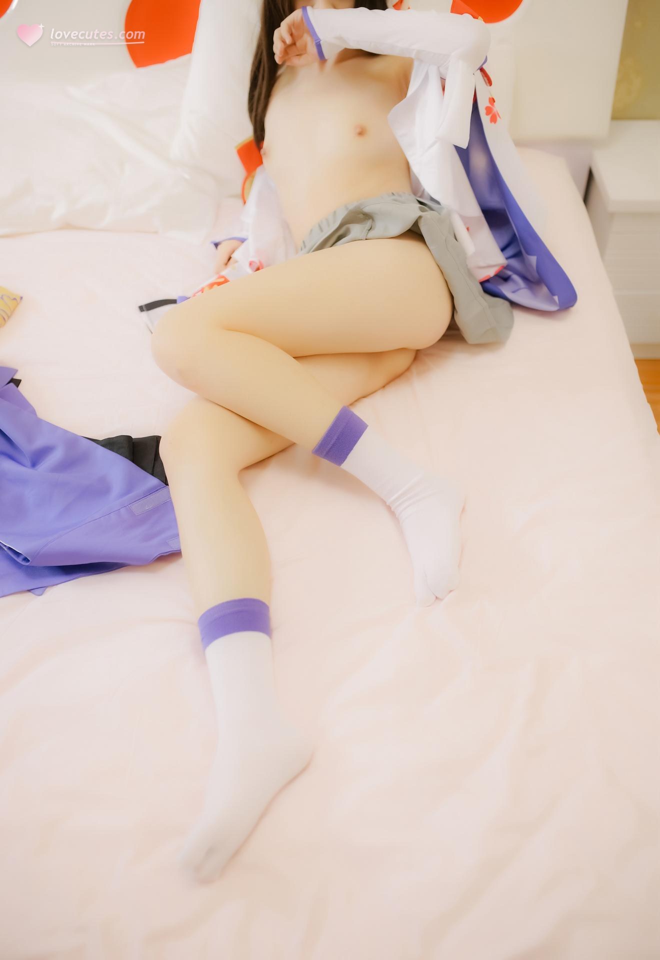 [コスプレ] Shaonv Yinghua - Onmyoji Yuki Onna: 大胆な構成 露出表現 ヒップライン 写真集 96P