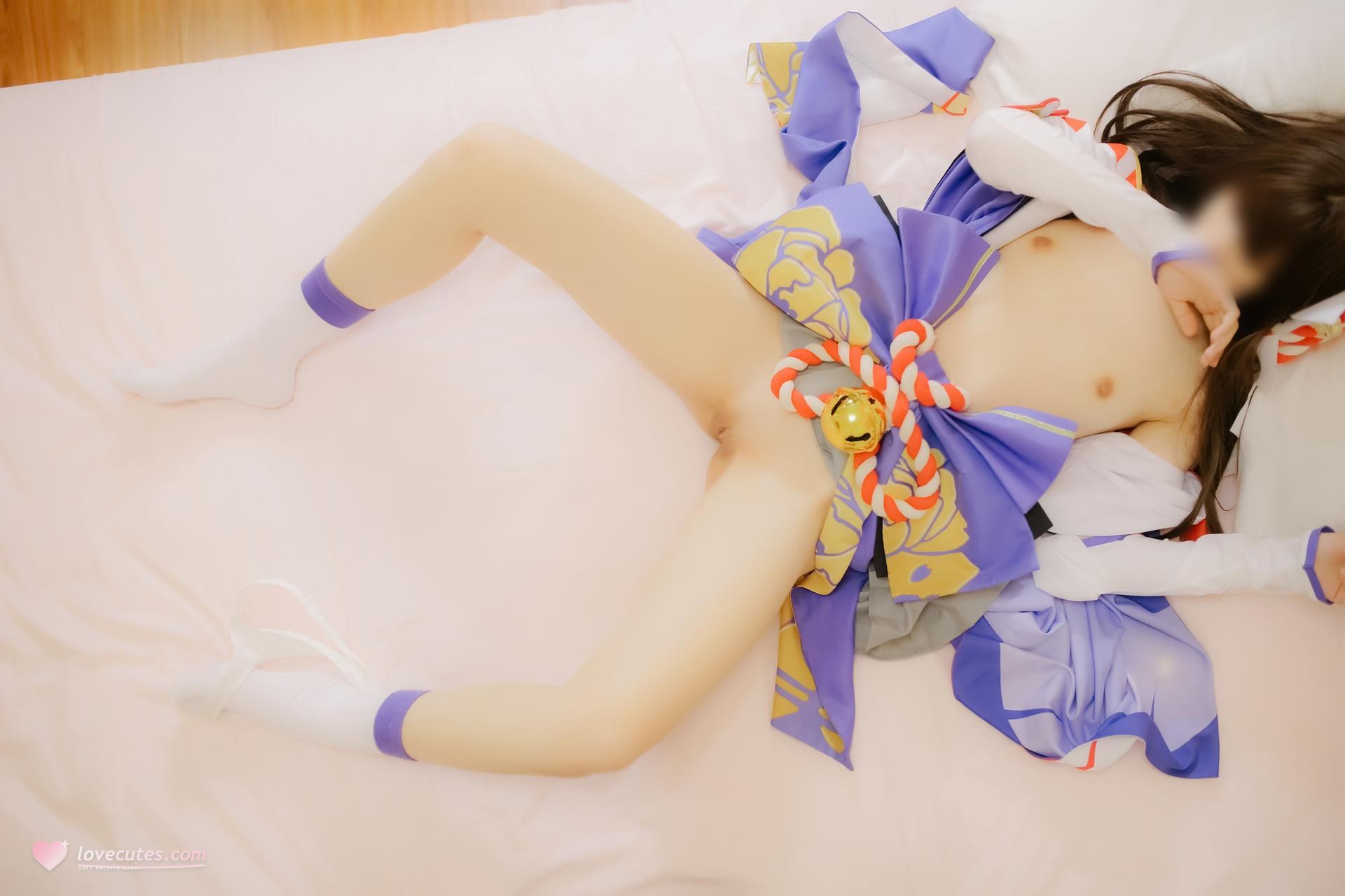 [คอสเพลย์] Shaonv Yinghua - Onmyoji Yuki Onna: งานภาพผู้ใหญ่ รายละเอียดเปลือยท่อนบน สะโพกเด่น ชุดภาพ 96P