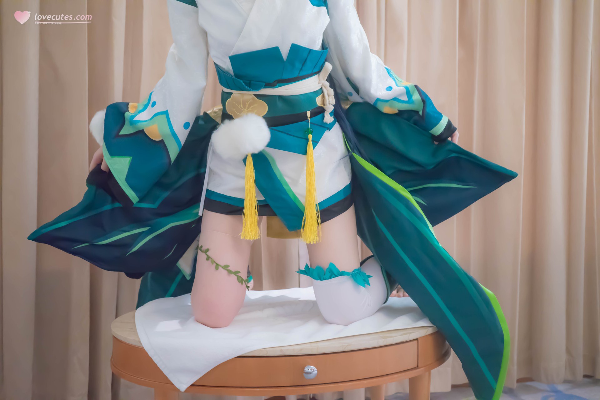 [コスプレ] Shaonv Yinghua - Onmyoji Hotarugusa: 大胆な構成 露出表現 ヒップライン 写真集 91P1V
