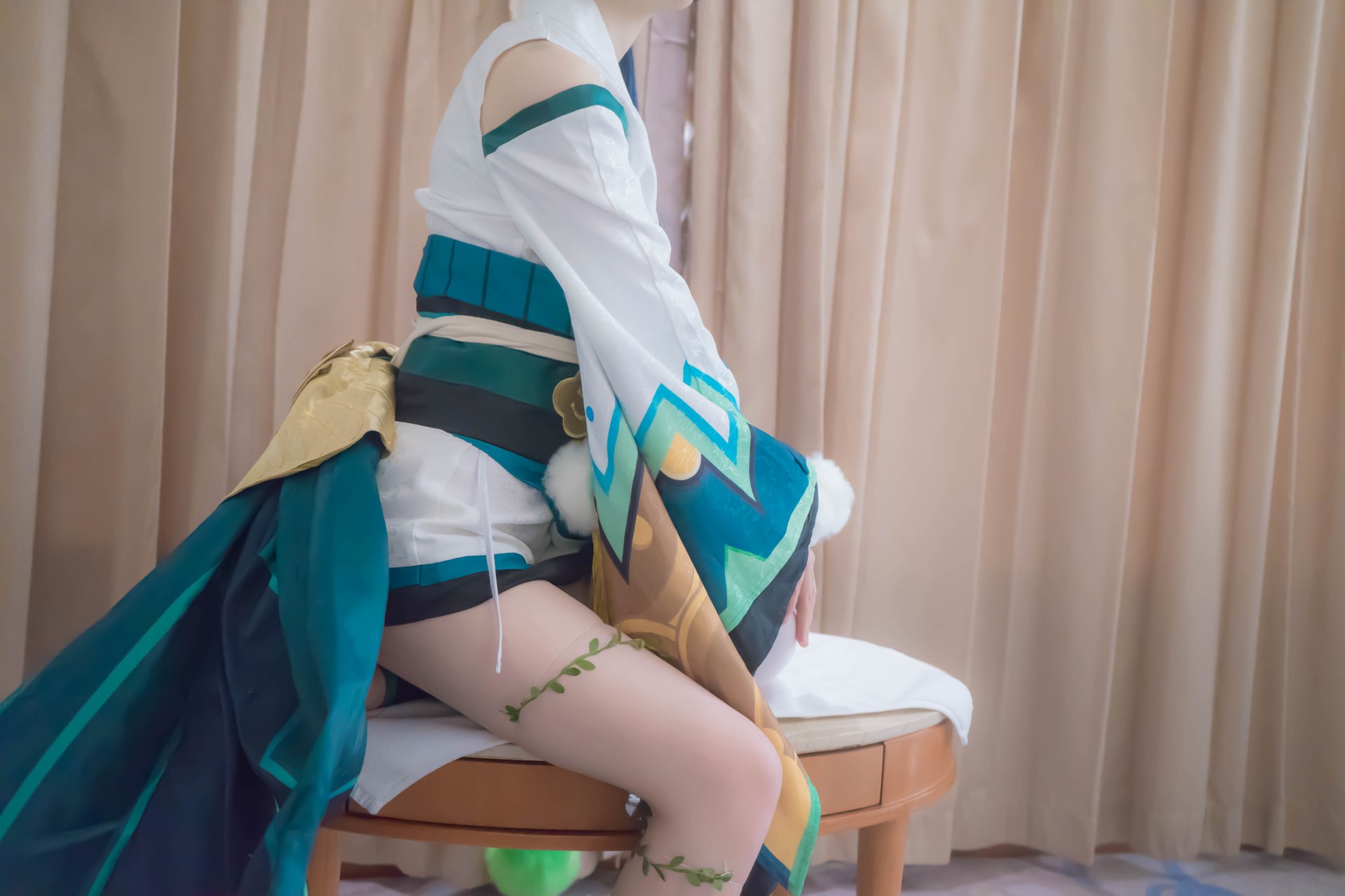[コスプレ] Shaonv Yinghua - Onmyoji Hotarugusa: 大胆な構成 露出表現 ヒップライン 写真集 91P1V