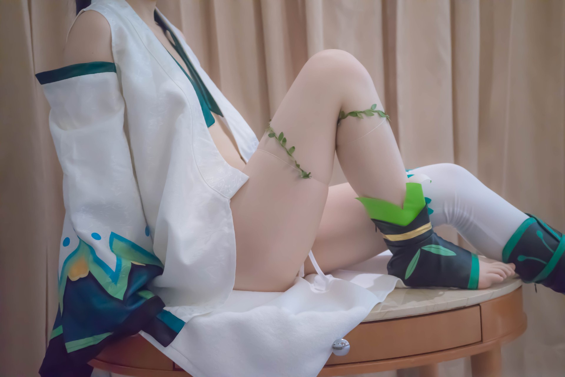 [コスプレ] Shaonv Yinghua - Onmyoji Hotarugusa: 大胆な構成 露出表現 ヒップライン 写真集 91P1V