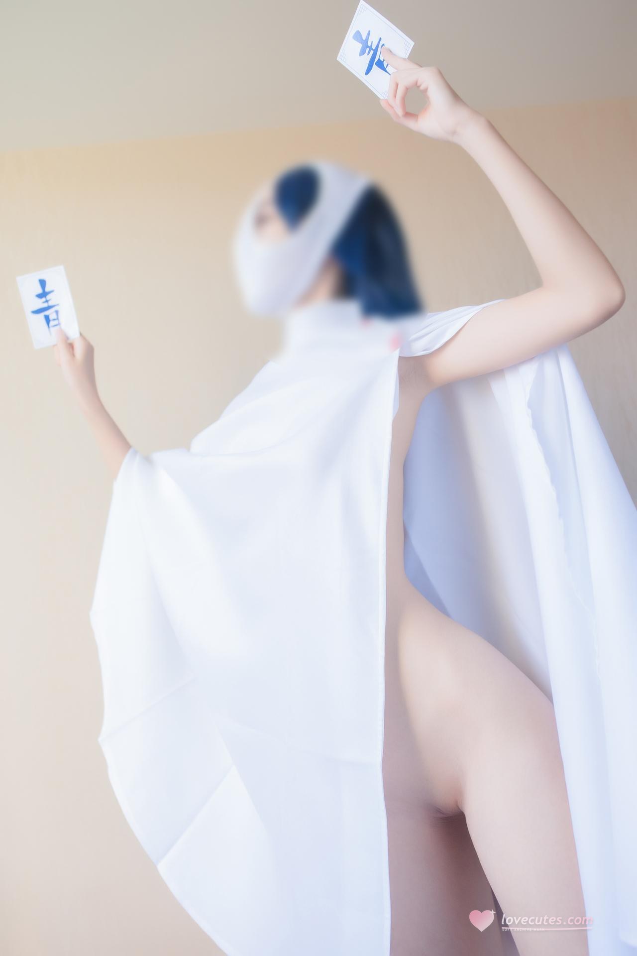 [私房] 少女映畫 - 華城綾女無碼版：無修正翹臀白虎私房寫真 60P