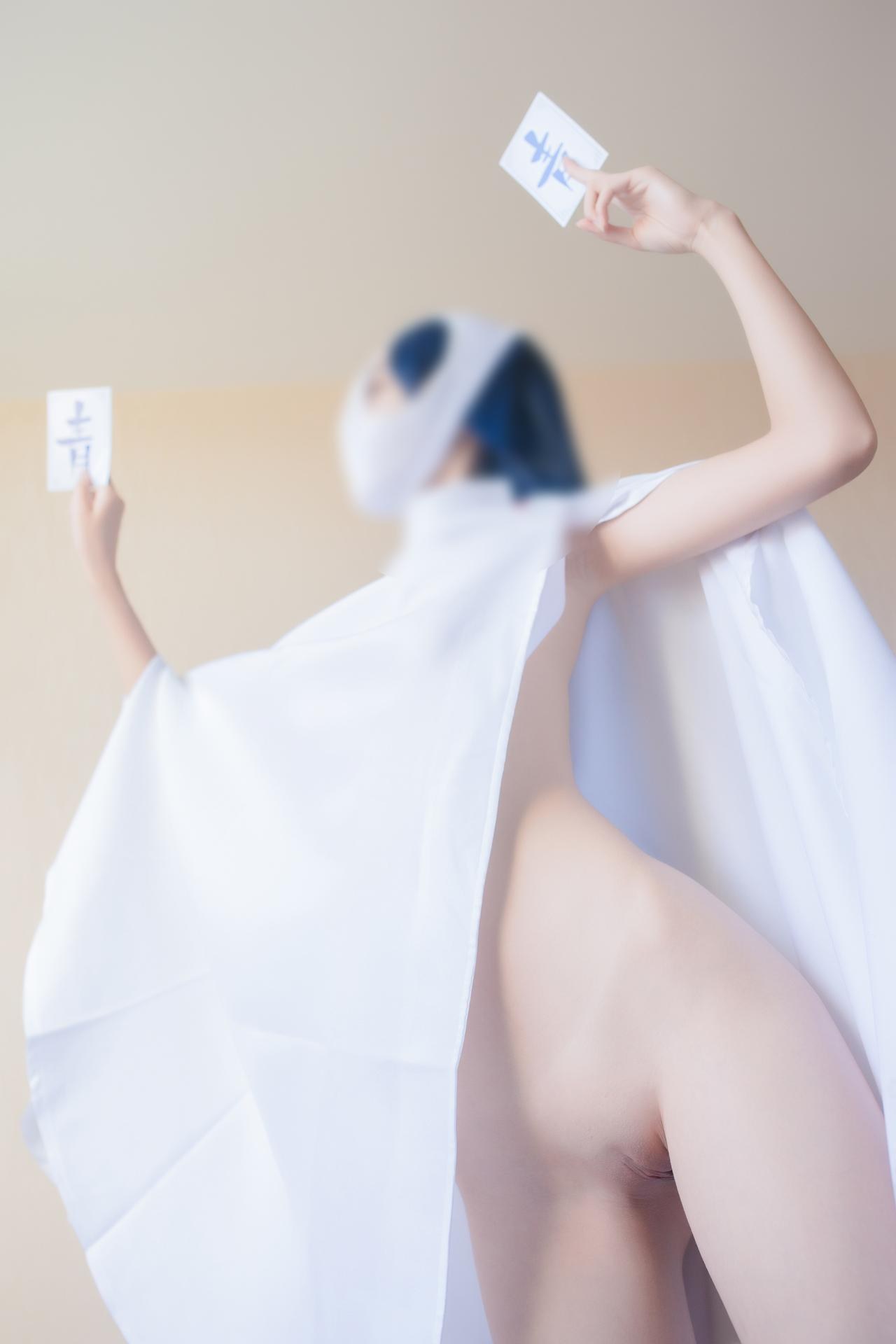 [私房] 少女映畫 - 華城綾女無碼版：無修正翹臀白虎私房寫真 60P