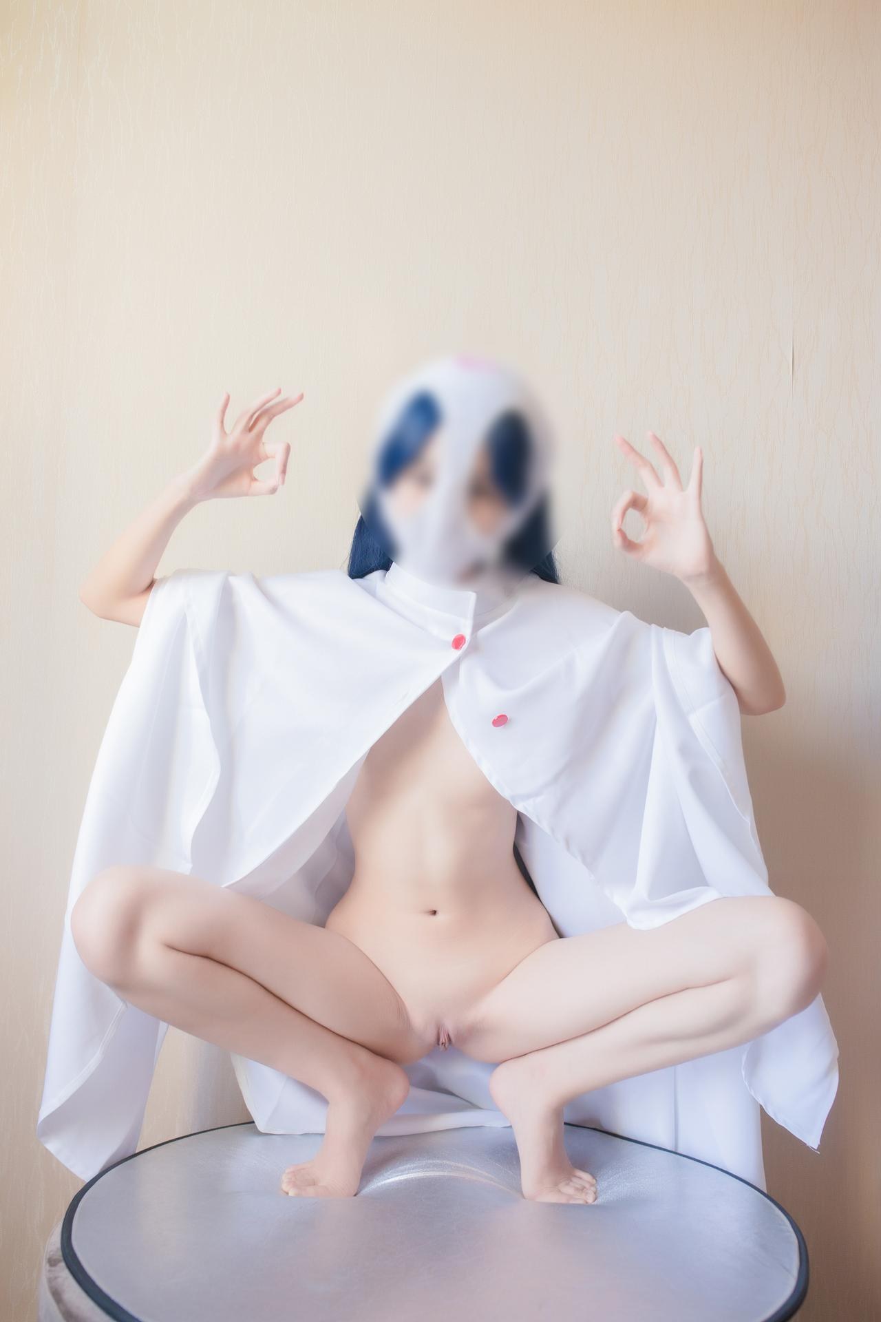 [私房] 少女映畫 - 華城綾女無碼版：無修正翹臀白虎私房寫真 60P